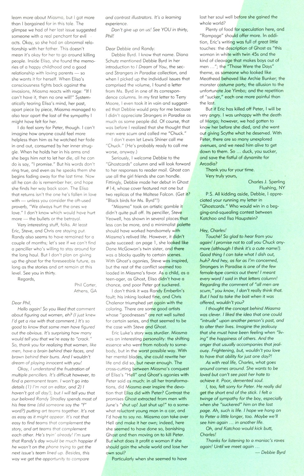 Read online Ghost (1995) comic -  Issue #16 - 24