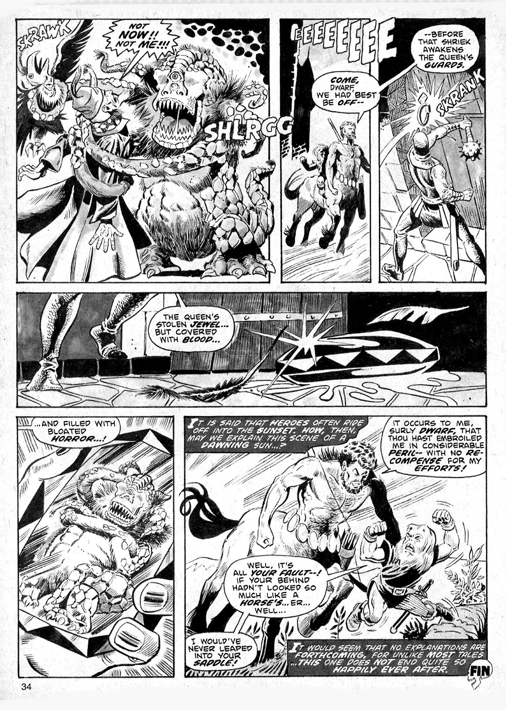 Read online Monsters Unleashed (1973) comic -  Issue #9 - 34