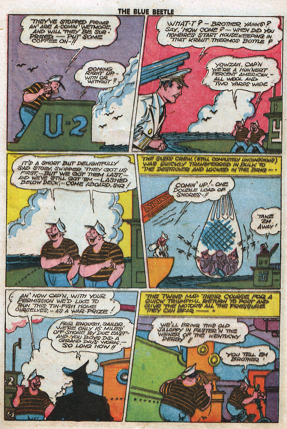 Read online The Blue Beetle comic -  Issue #33 - 37