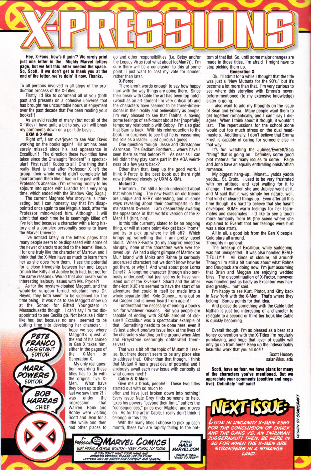 Read online X-Men (1991) comic -  Issue #88 - 24