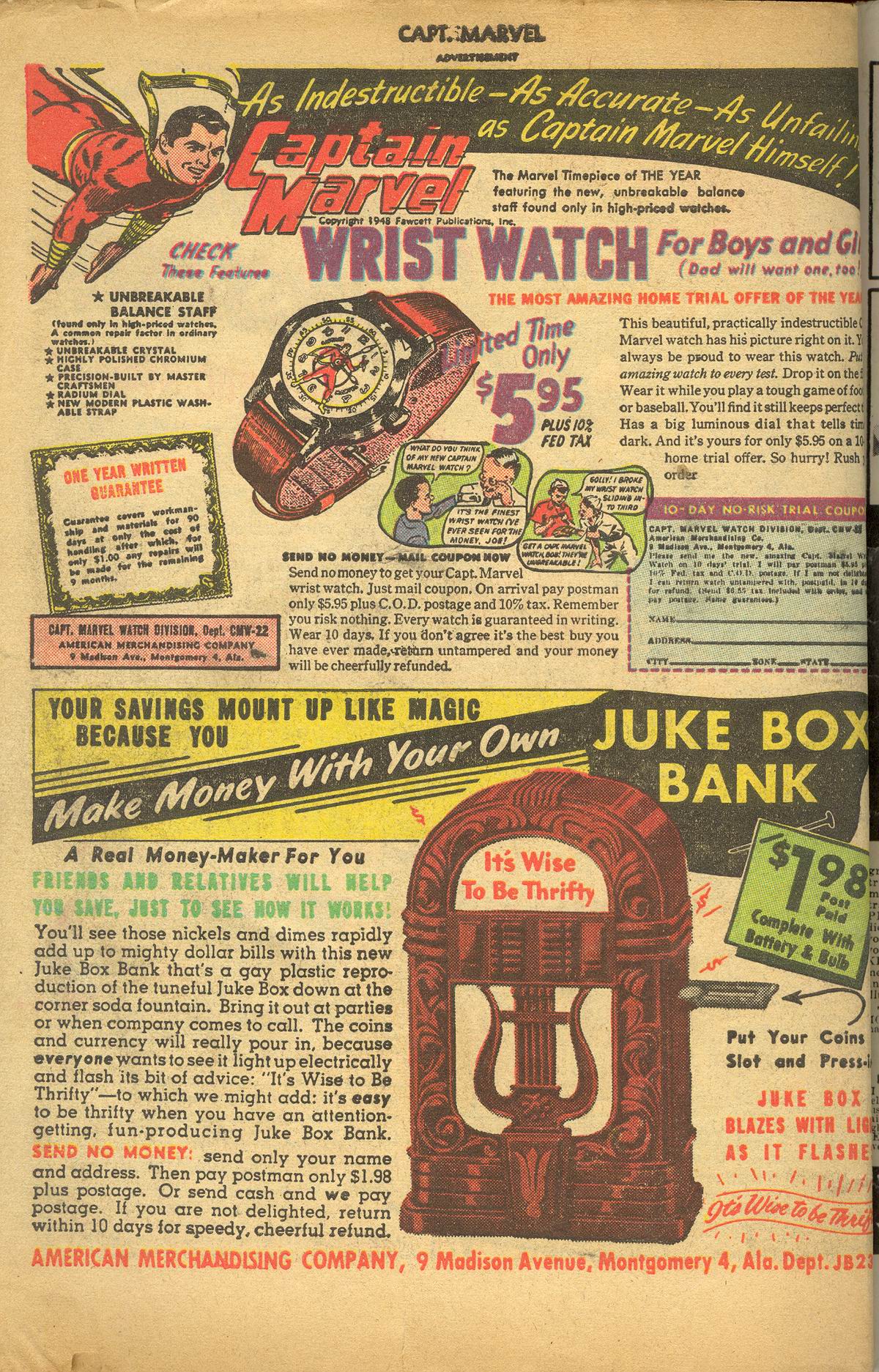 Read online Captain Marvel Adventures comic -  Issue #94 - 50