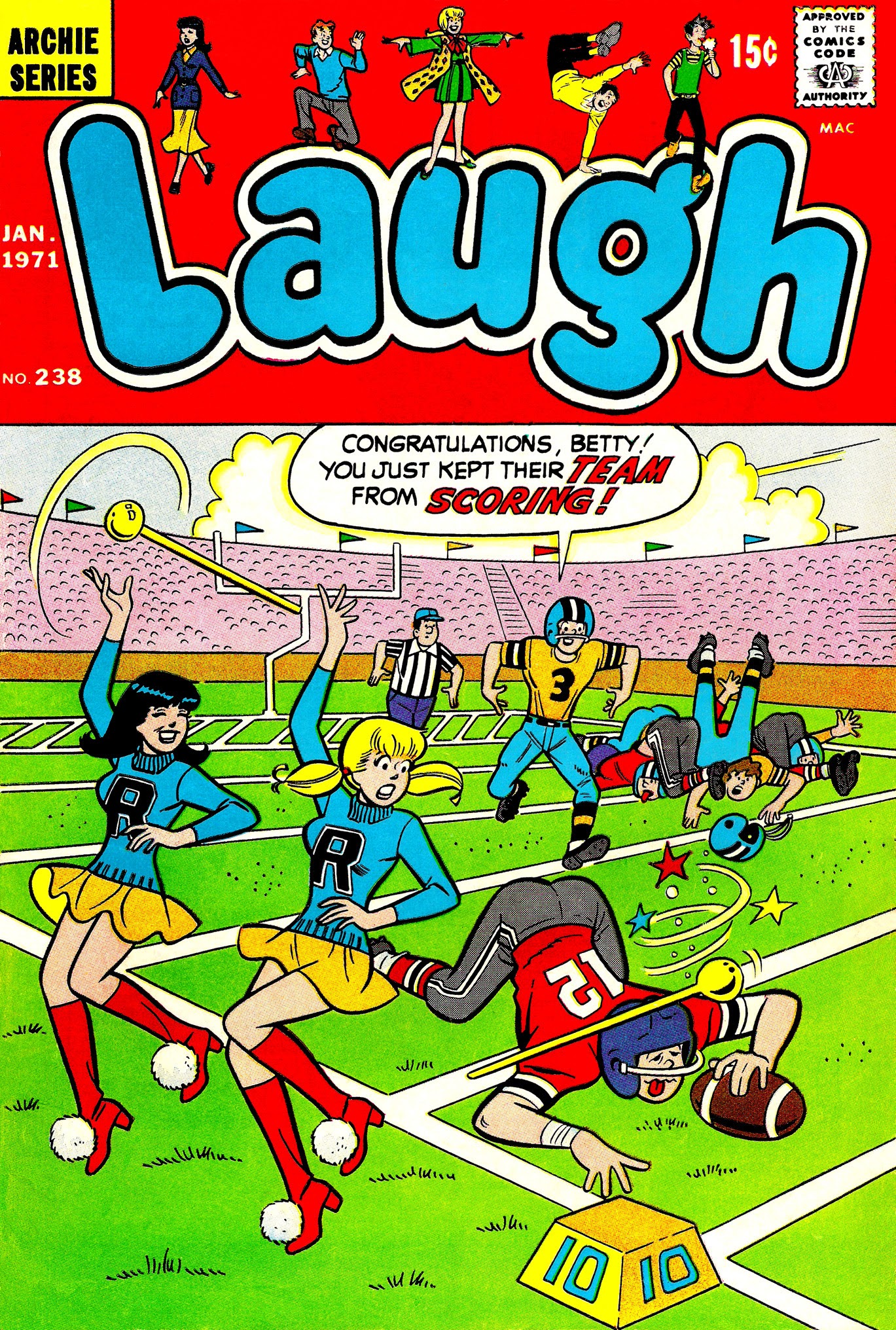 Read online Laugh (Comics) comic -  Issue #238 - 1