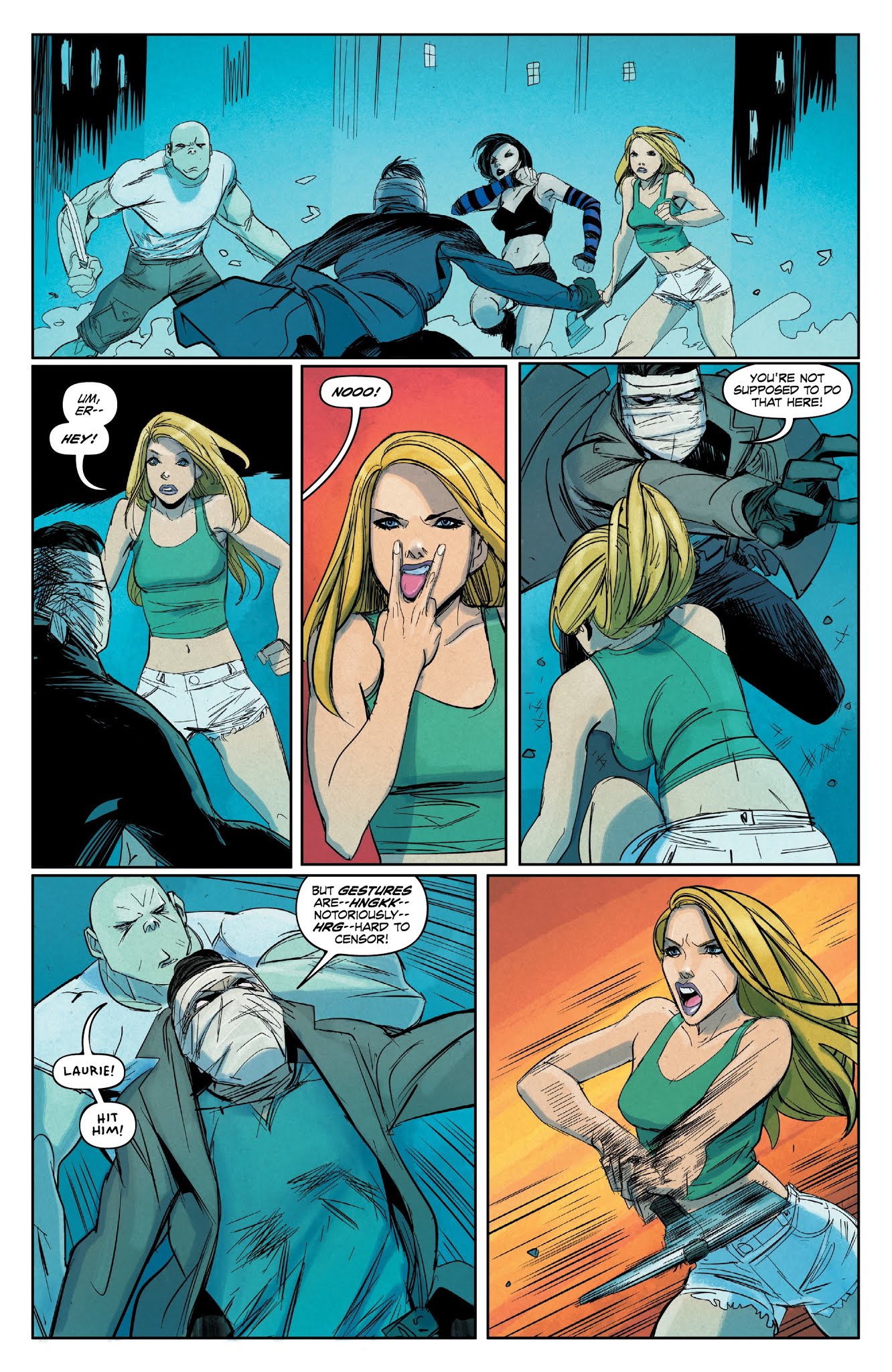 Read online Hack/Slash: Resurrection comic -  Issue #12 - 16