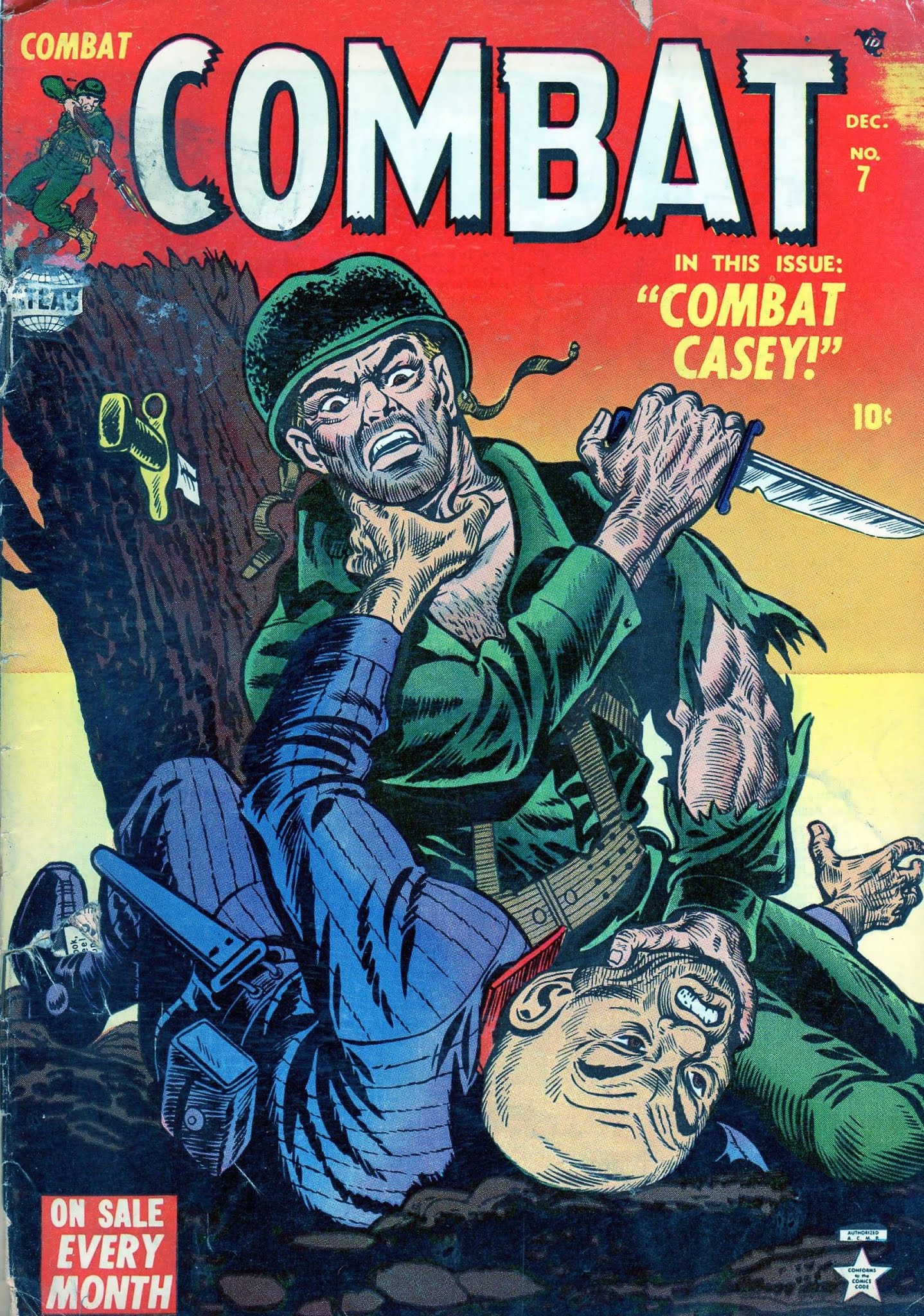 Read online Combat (1952) comic -  Issue #7 - 1