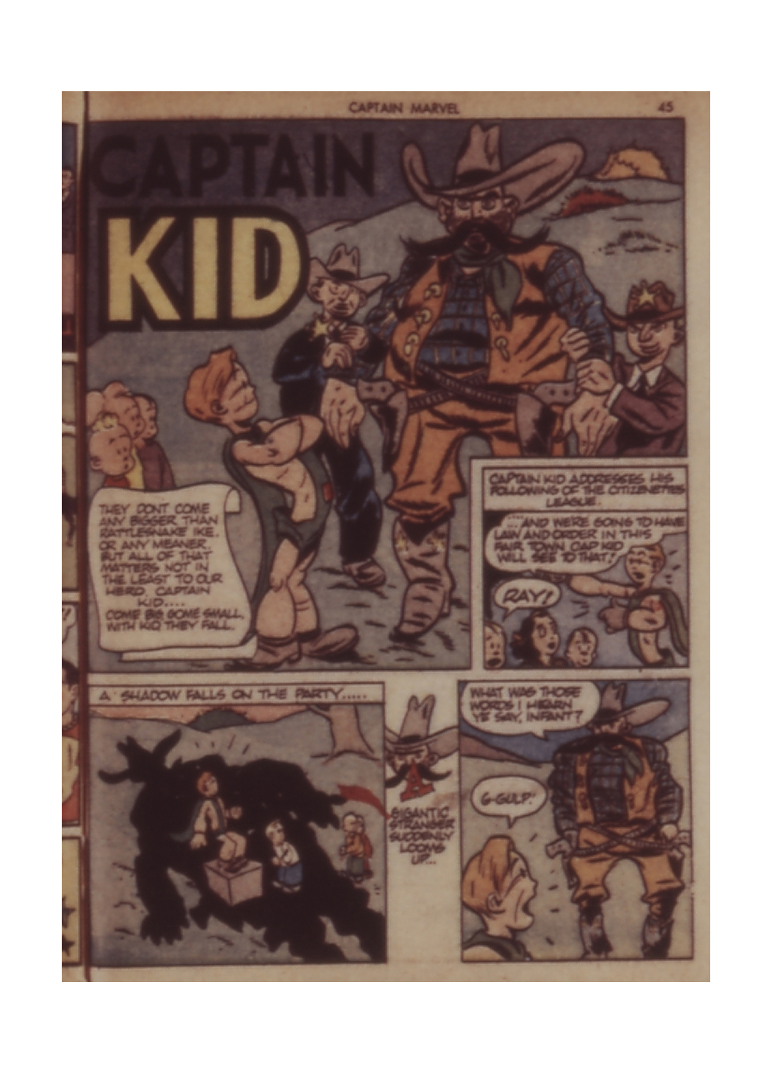 Read online Captain Marvel Adventures comic -  Issue #16 - 45