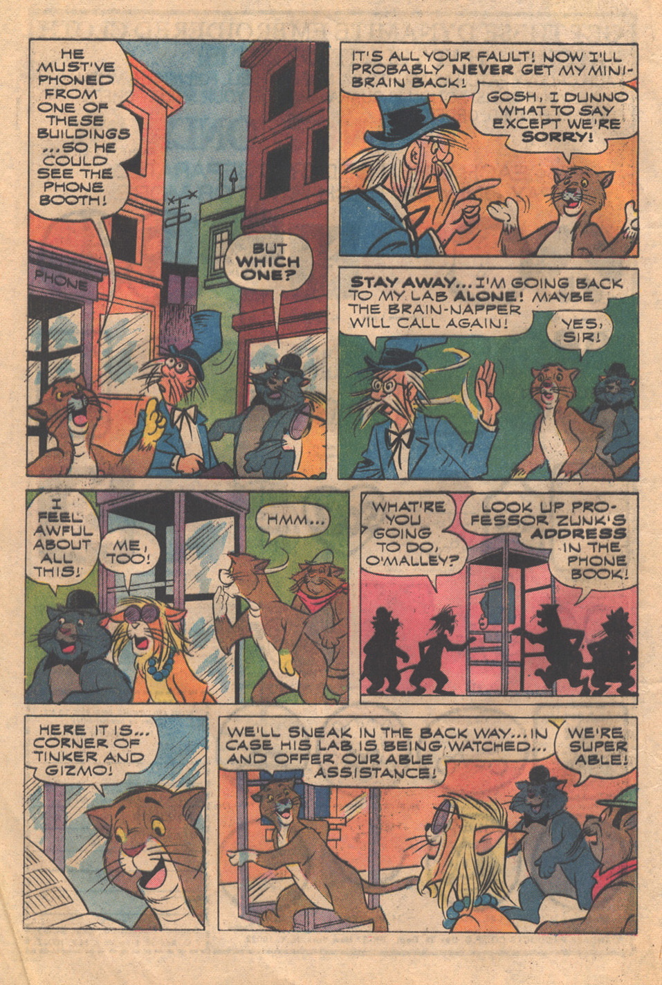 Read online O'Malley and the Alley Cats comic -  Issue #9 - 8