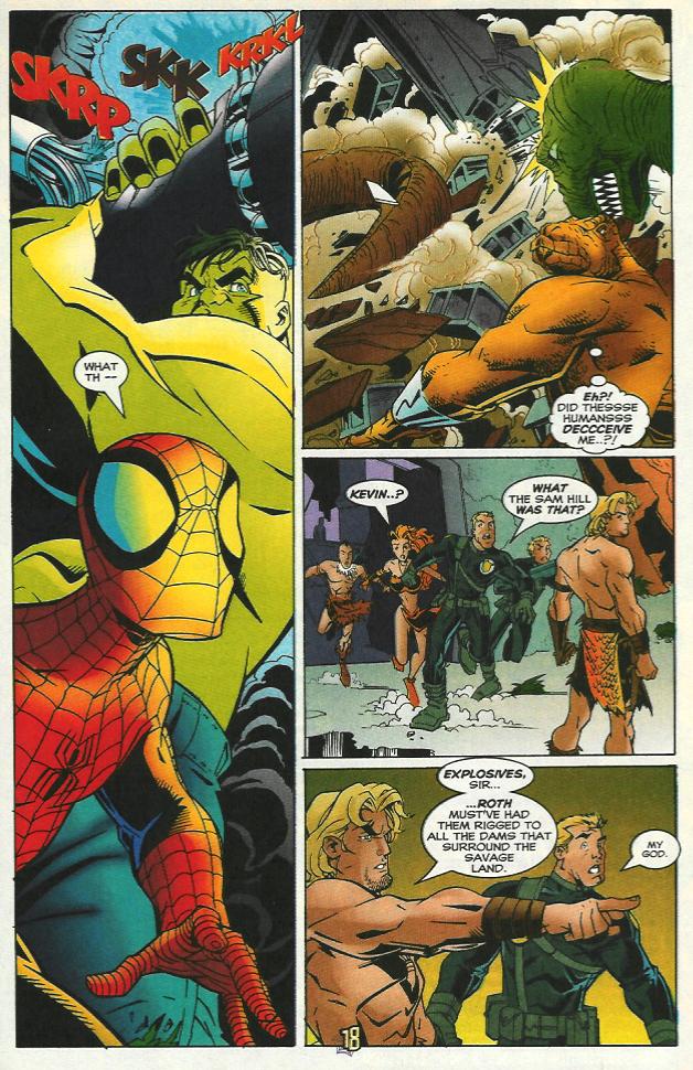 Read online The Sensational Spider-Man (1996) comic -  Issue #15 - 18