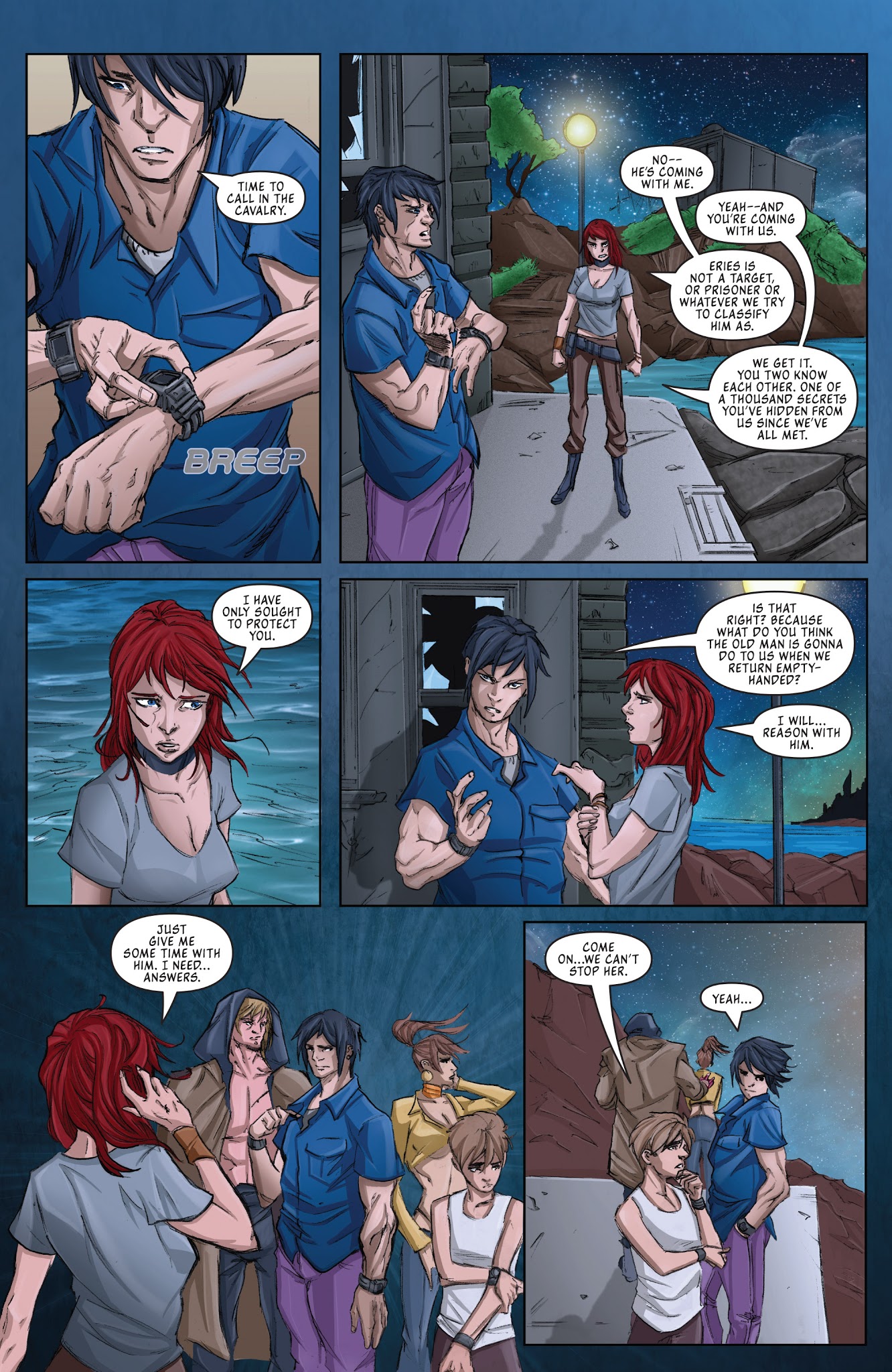 Read online Fathom Blue comic -  Issue #3 - 21