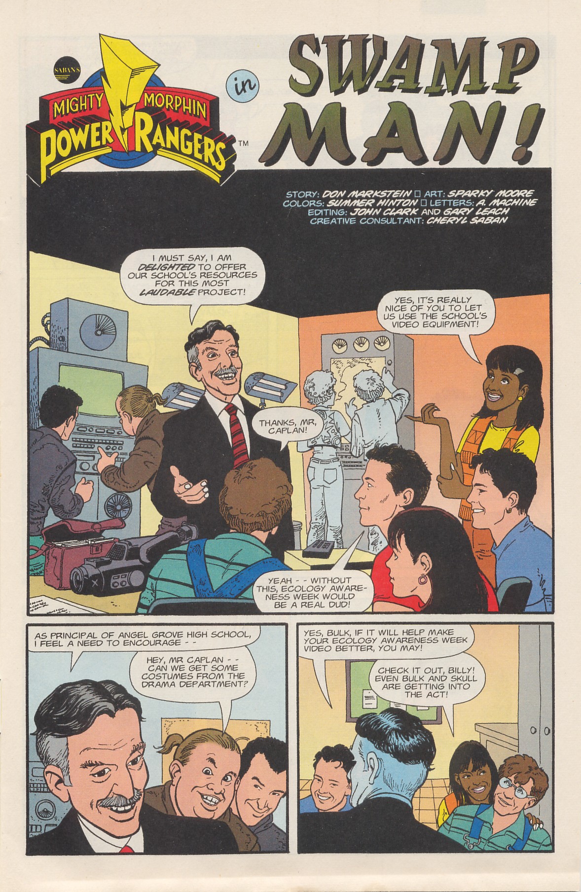 Read online Saban's Mighty Morphin Power Rangers (1994) comic -  Issue #4 - 3