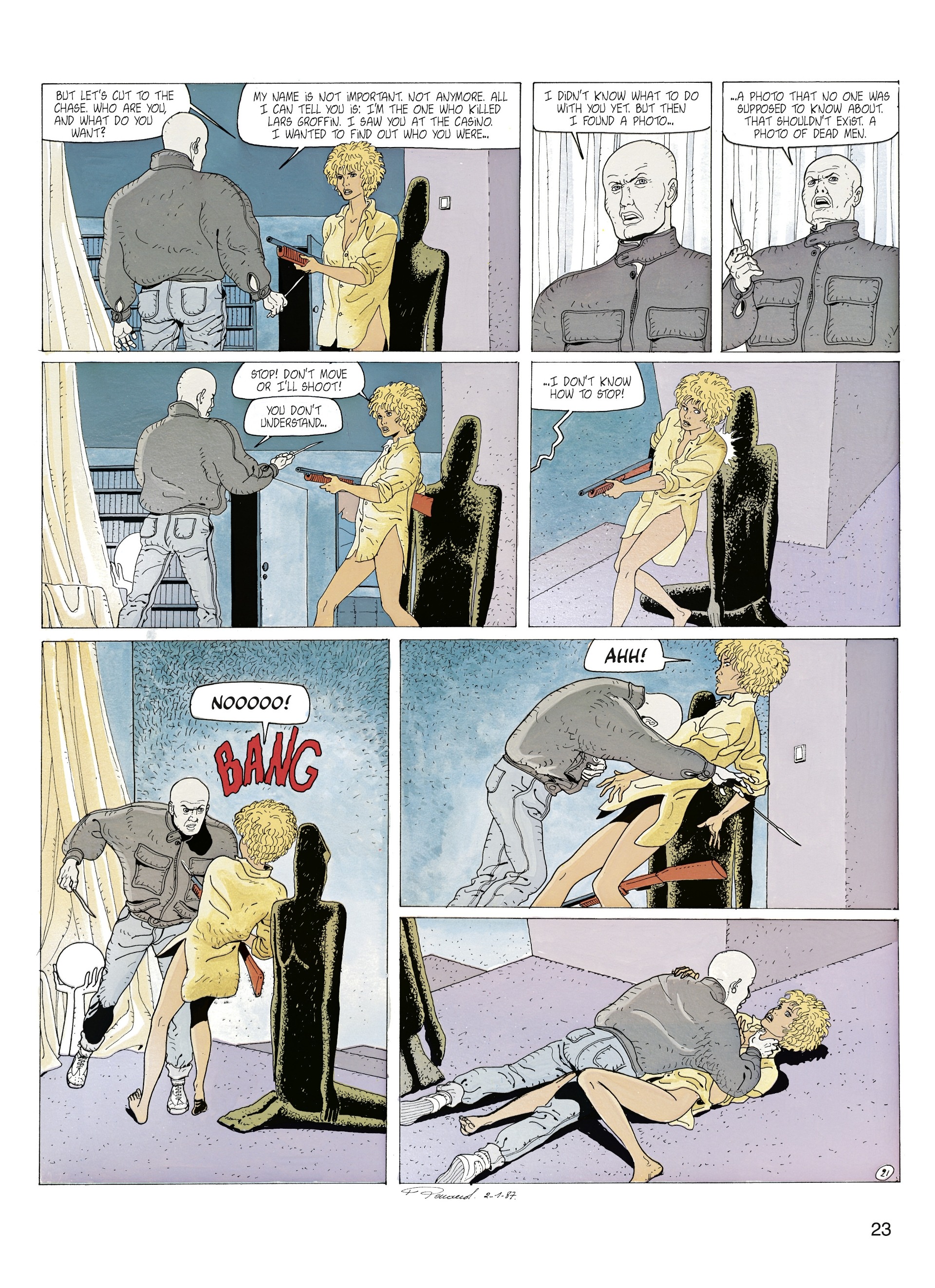 Read online Jessica Blandy comic -  Issue #2 - 23