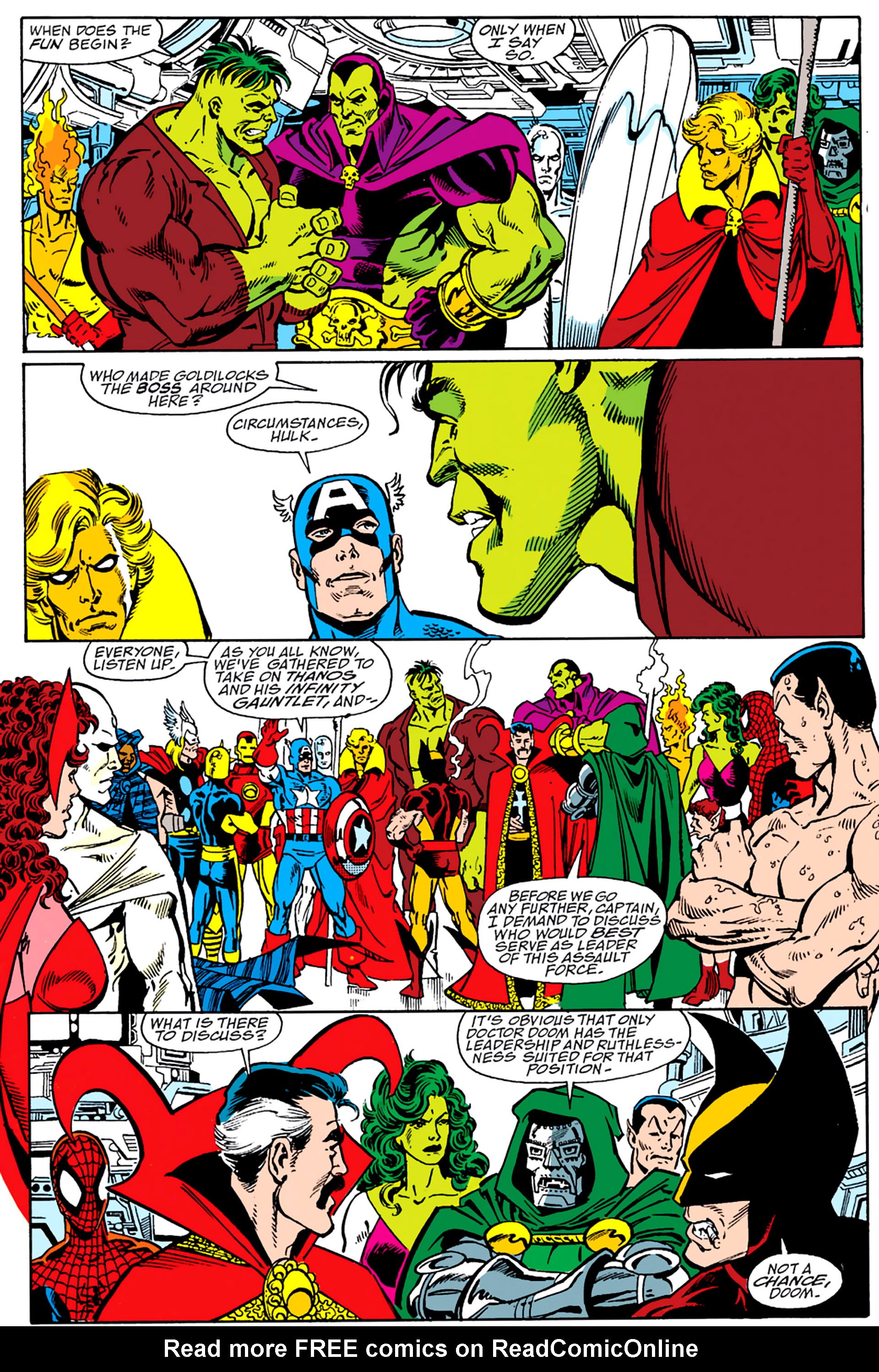 Read online Infinity Gauntlet (1991) comic -  Issue #3 - 14