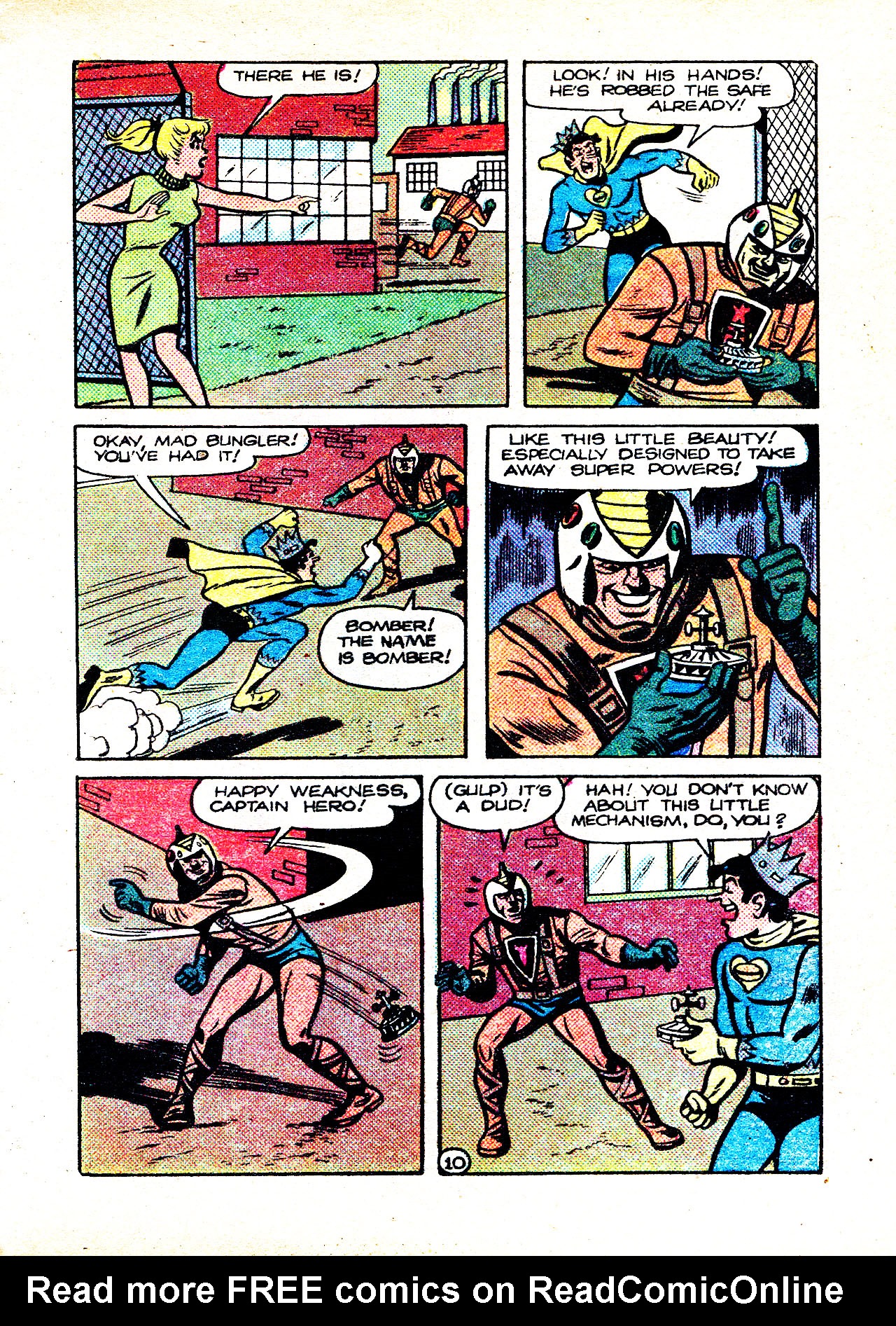Read online Captain Hero Comics Digest Magazine comic -  Issue # TPB - 98