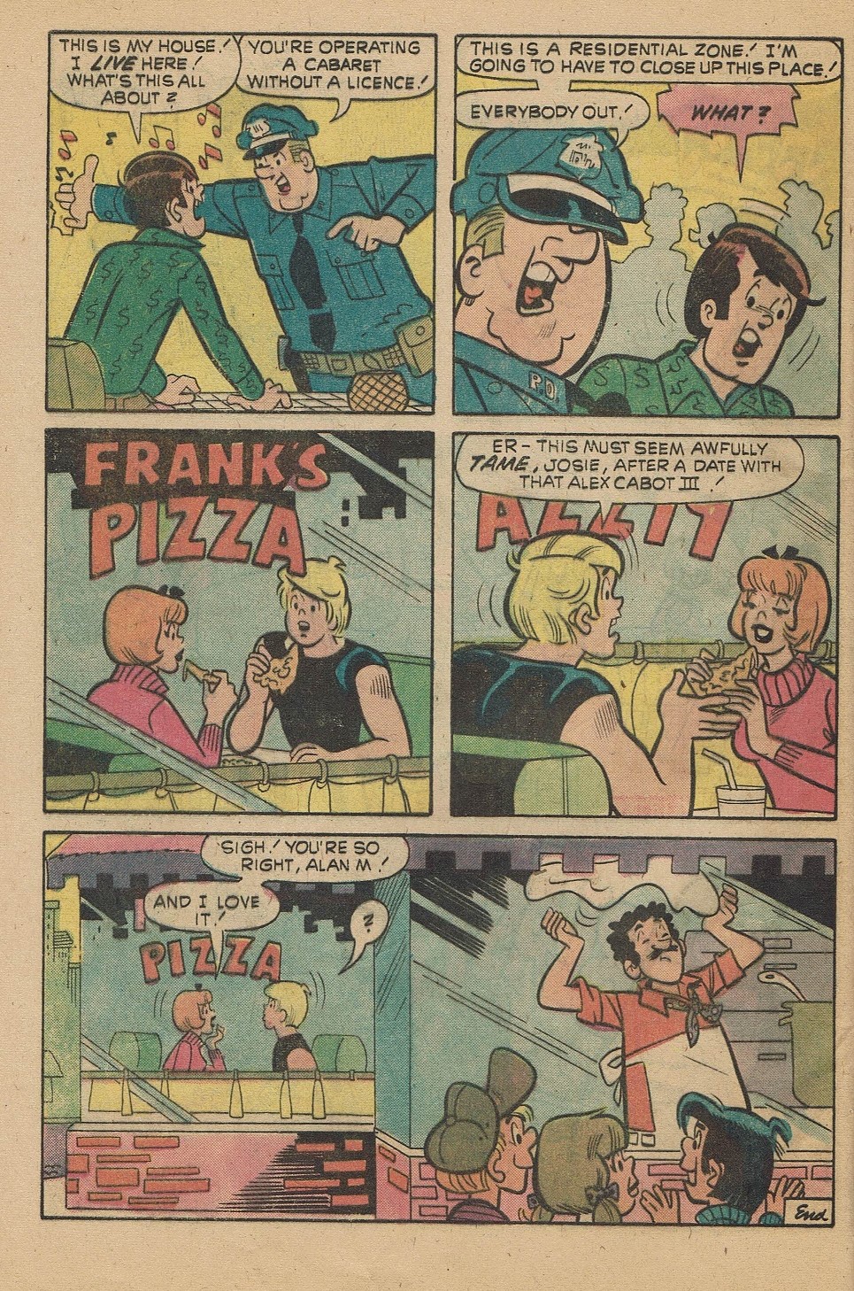Read online Archie's TV Laugh-Out comic -  Issue #26 - 31
