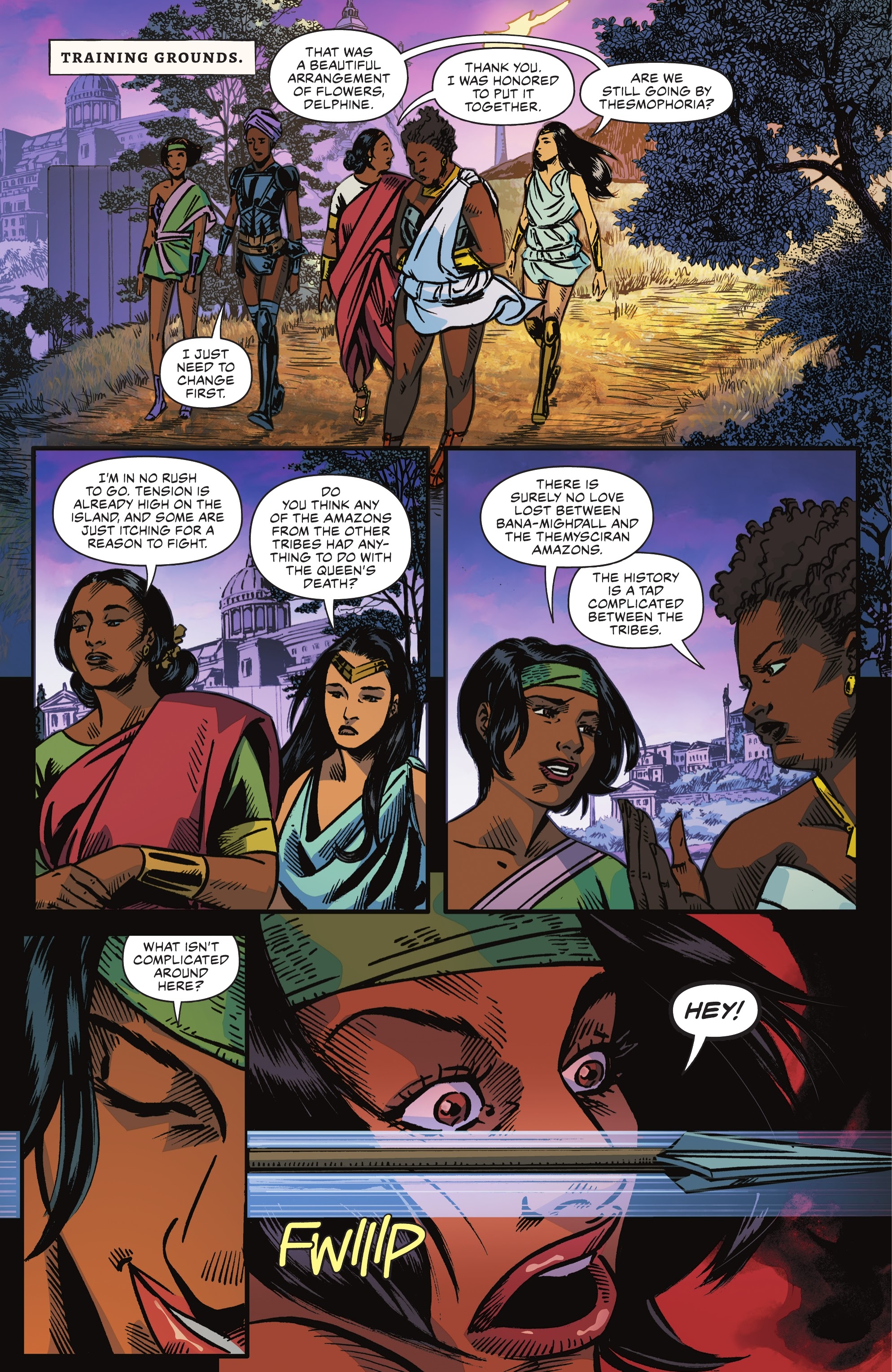 Read online Nubia & the Amazons comic -  Issue #6 - 18