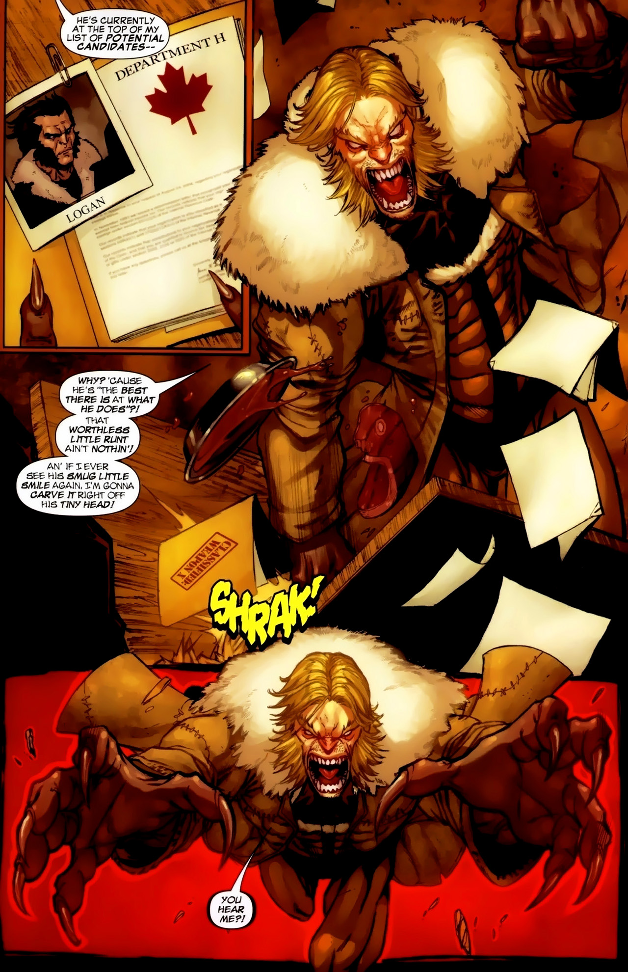 Read online Weapon X: First Class comic -  Issue #1 - 29