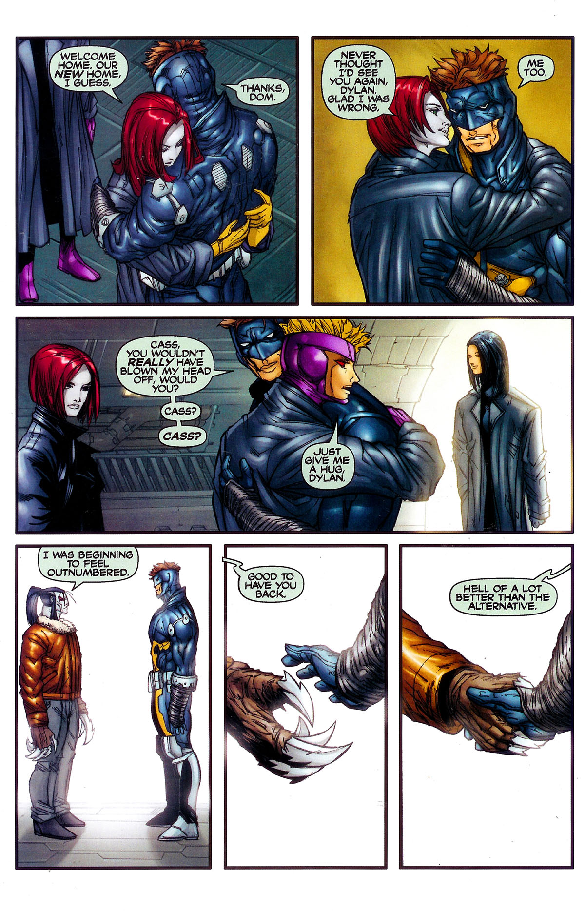 Read online Cyberforce (2006) comic -  Issue #3 - 16