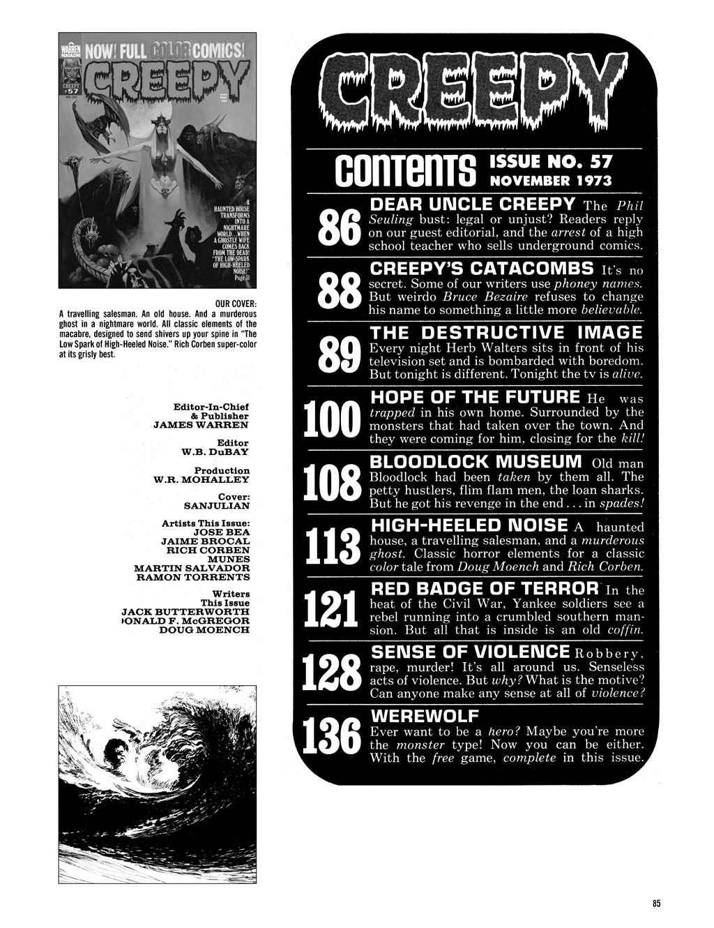 Read online Creepy Archives comic -  Issue # TPB 12 (Part 1) - 84