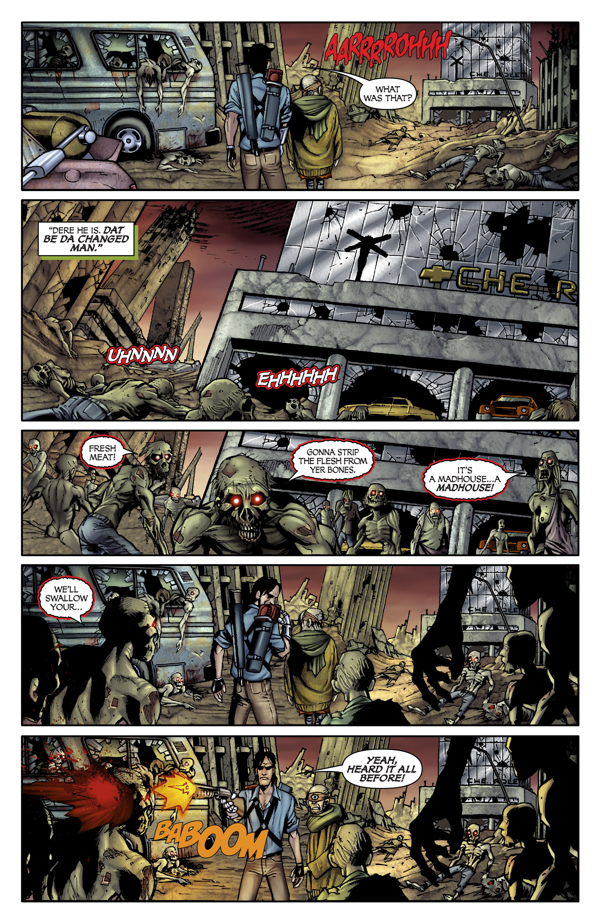 Read online Army of Darkness From the Ashes comic Issue Army of