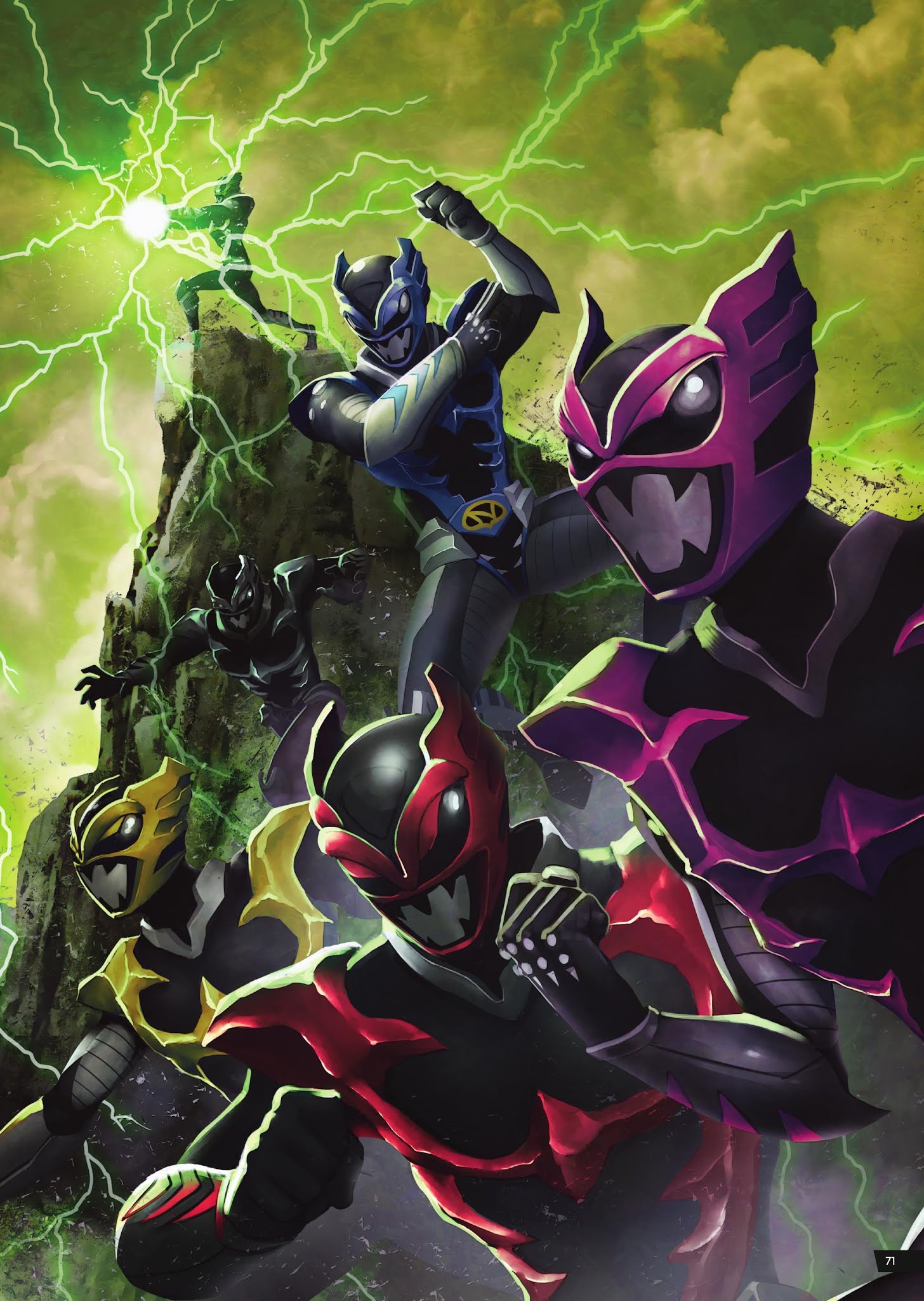 Read online Saban's Power Rangers Artist Tribute comic -  Issue # TPB - 66