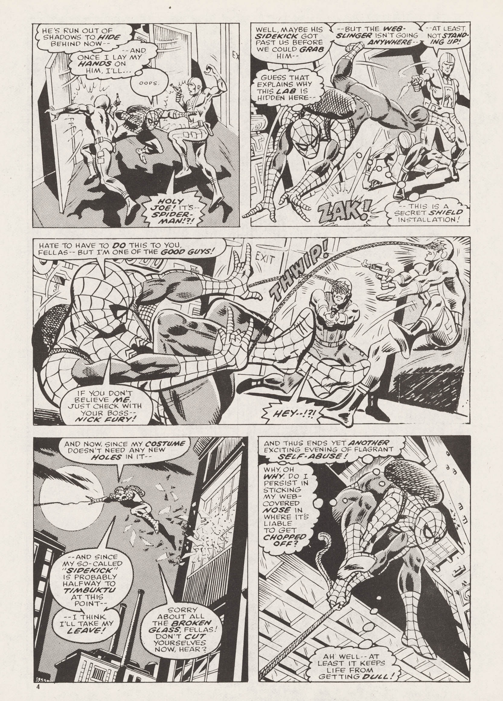 Read online Super Spider-Man and Captain Britain comic -  Issue #235 - 4