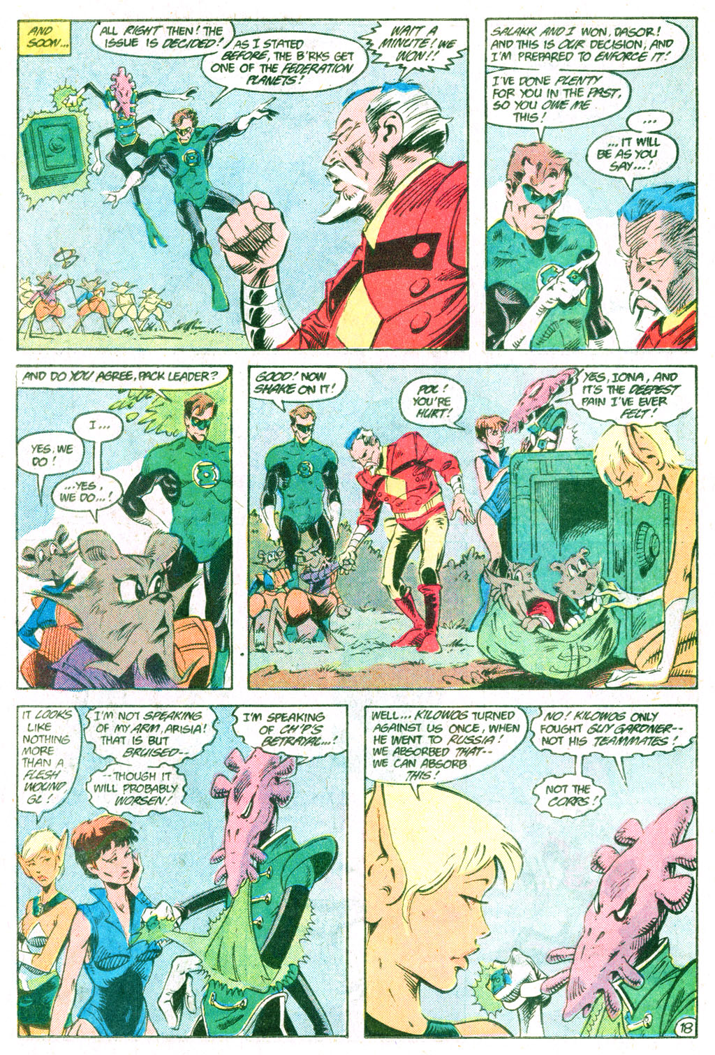 Read online Green Lantern (1960) comic -  Issue #215 - 18