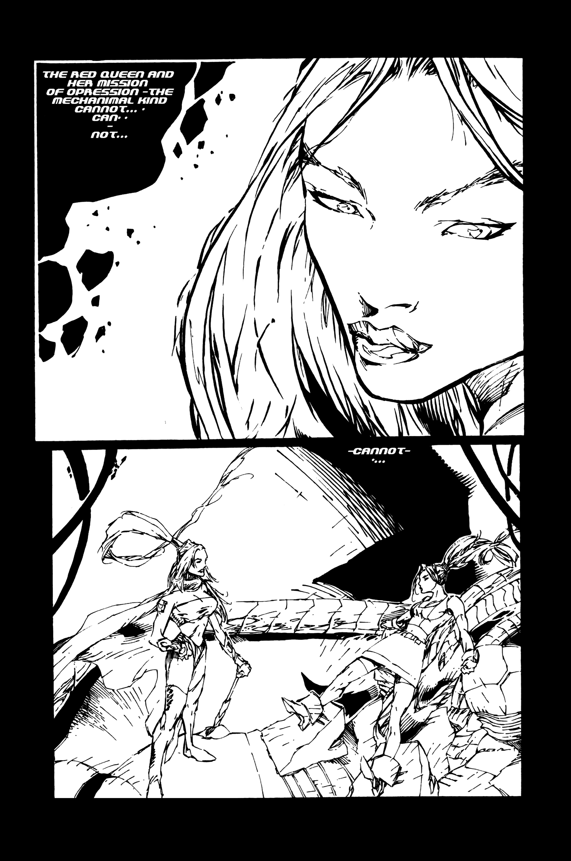 Read online Latex Alice - Blonde Ambition comic -  Issue # Full - 4