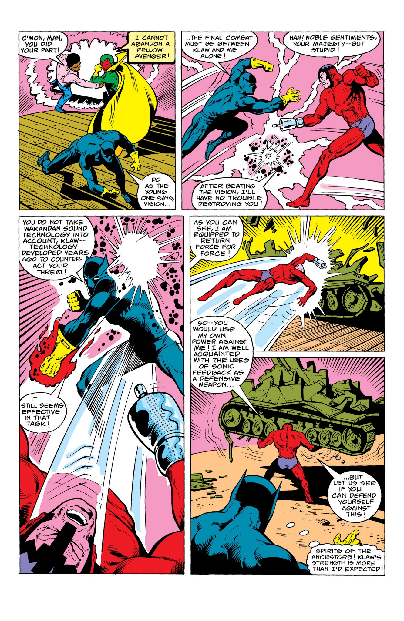 Read online Marvel Masterworks: The Black Panther comic -  Issue # TPB 2 - 268