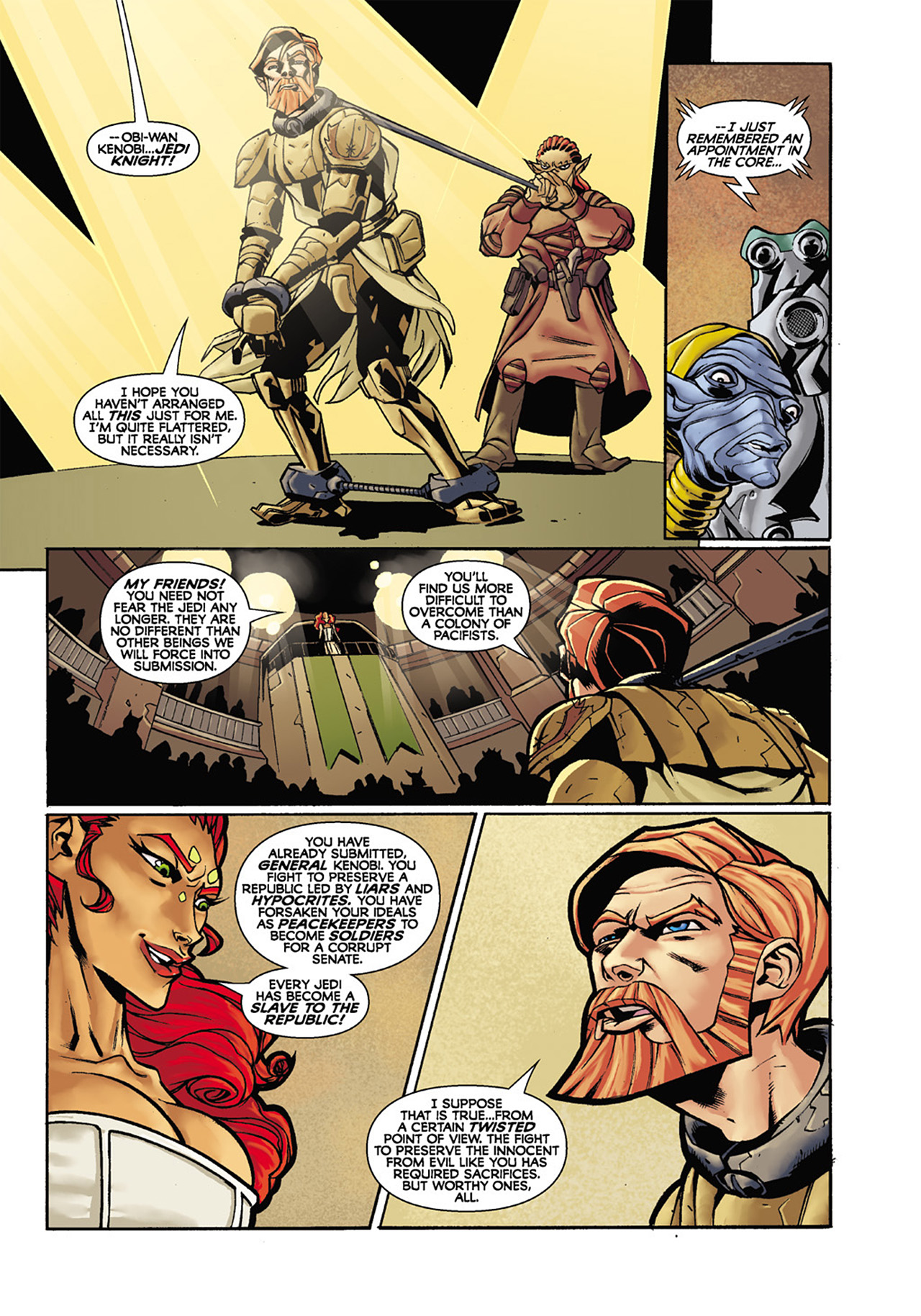 Read online Star Wars: The Clone Wars comic -  Issue #4 - 10