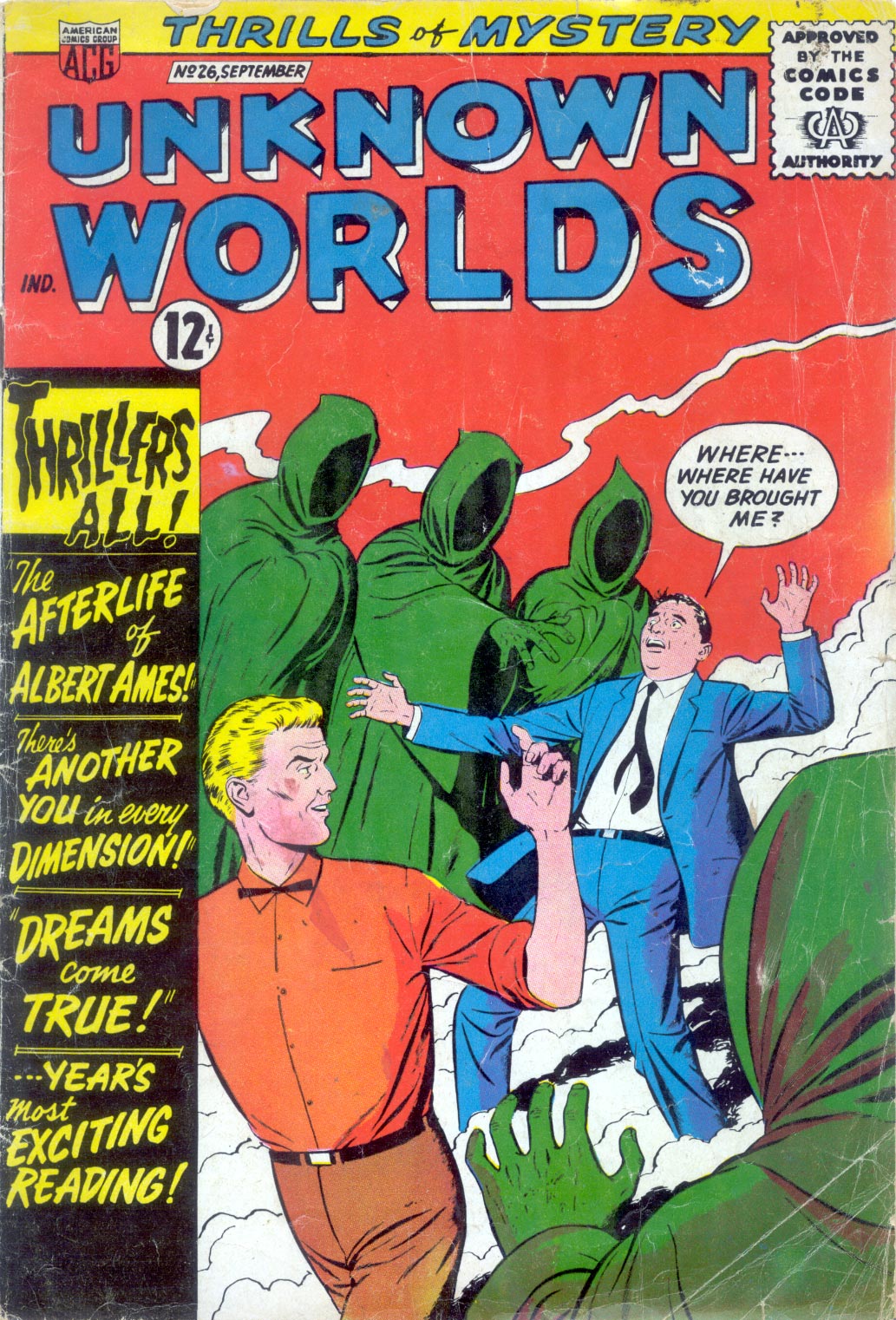 Read online Unknown Worlds comic -  Issue #26 - 1