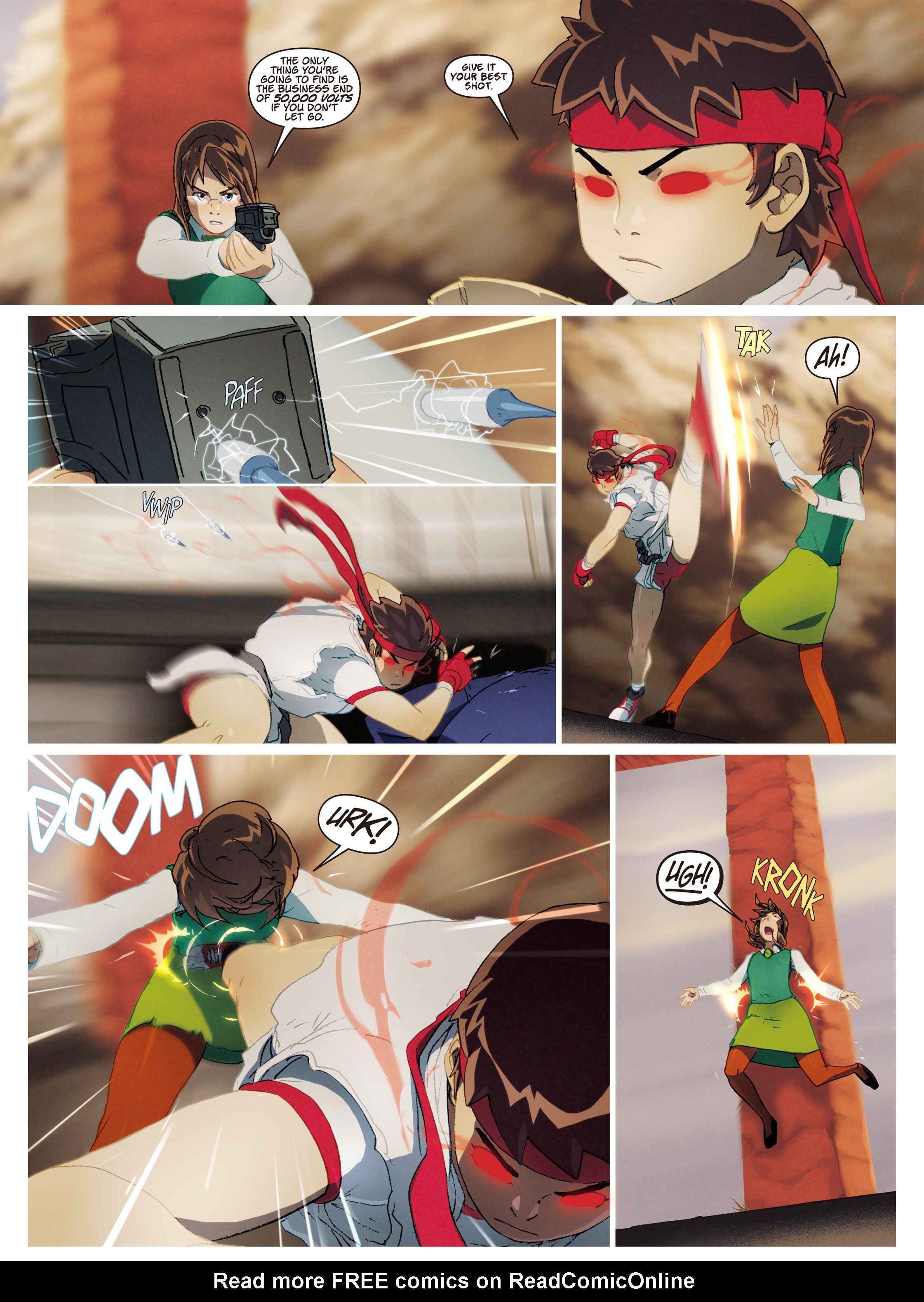 Read online Super Street Fighter comic -  Issue # Vol.1 - New Generations - 15