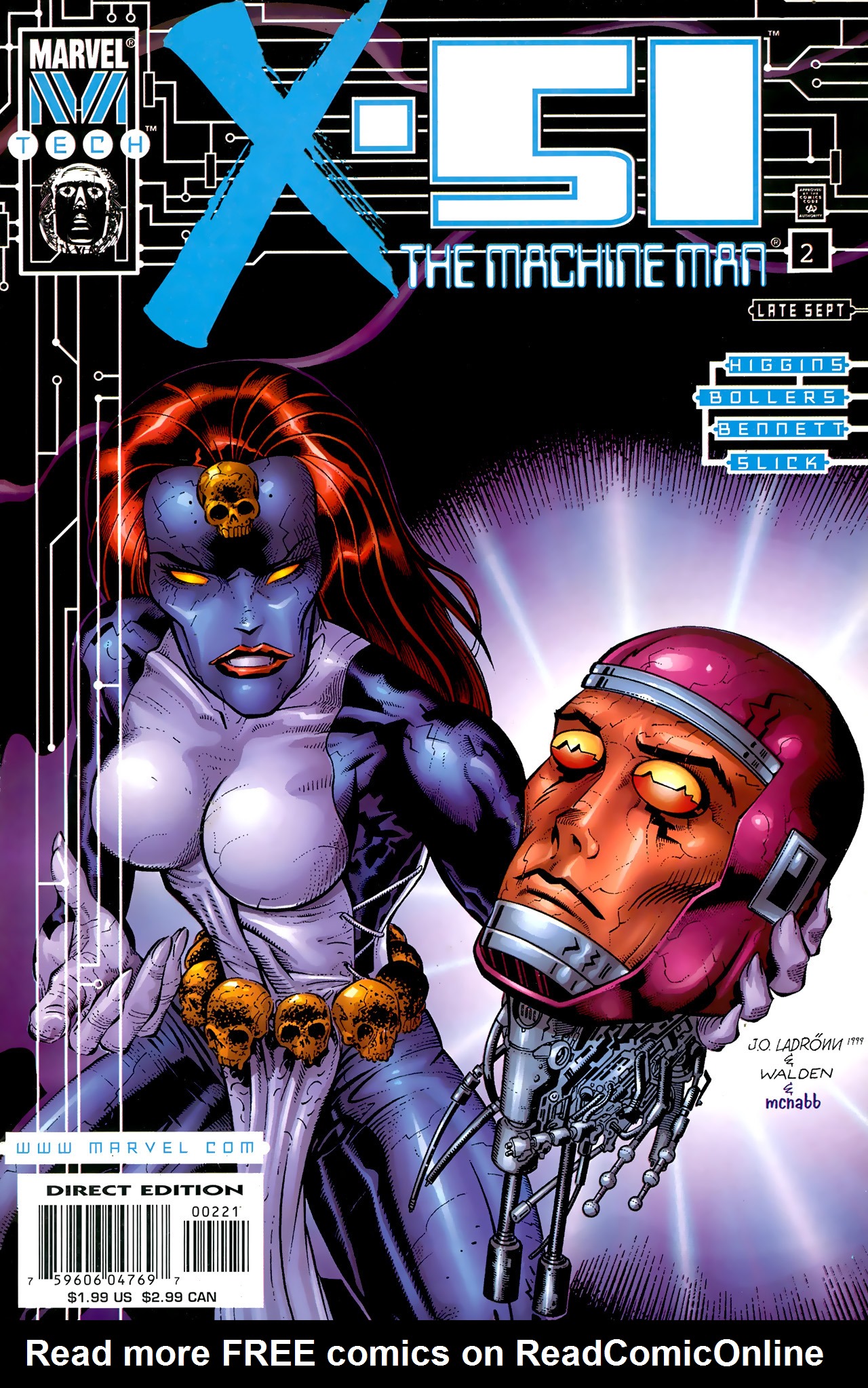 Read online X-51 comic -  Issue #2 - 2