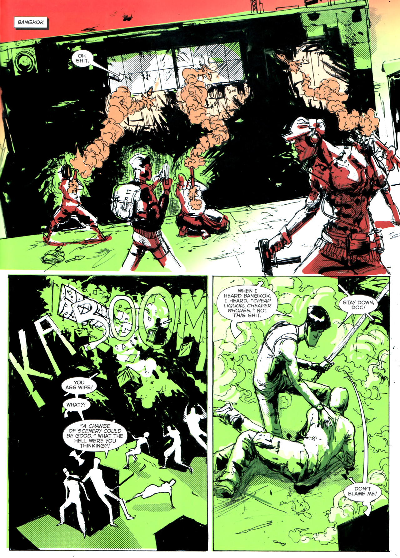 Read online Cowboy Ninja Viking comic -  Issue #6 - 22