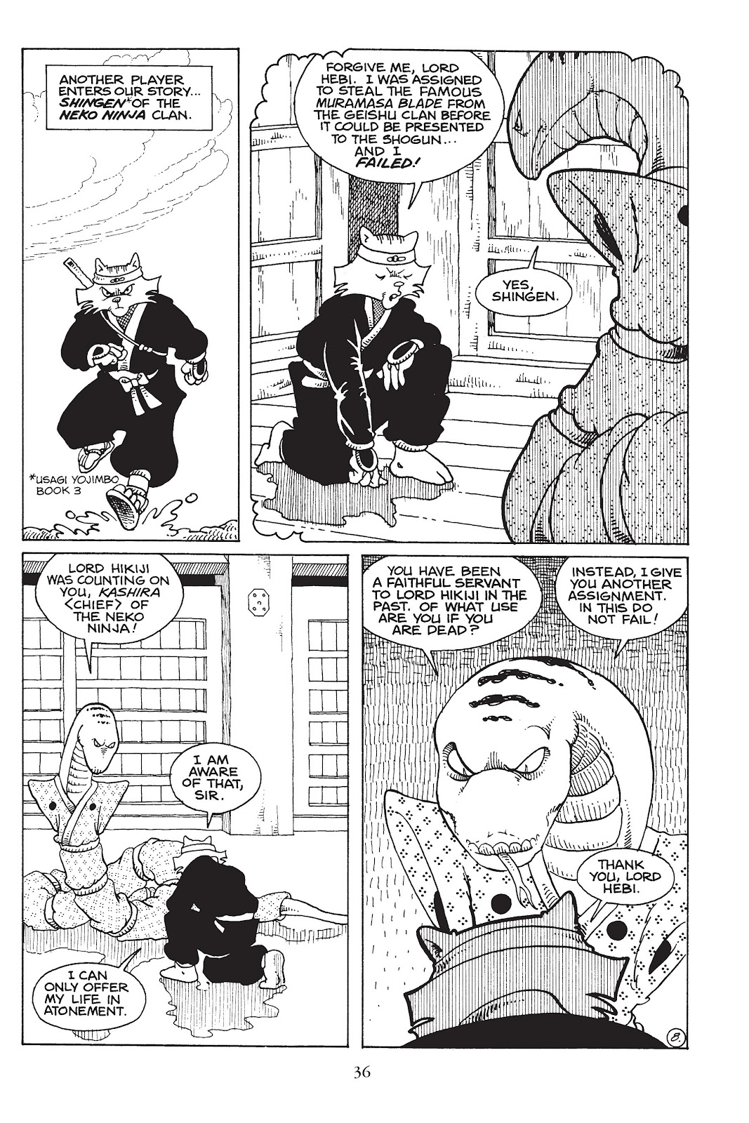 Usagi Yojimbo (1987) issue TPB 4 - Page 37