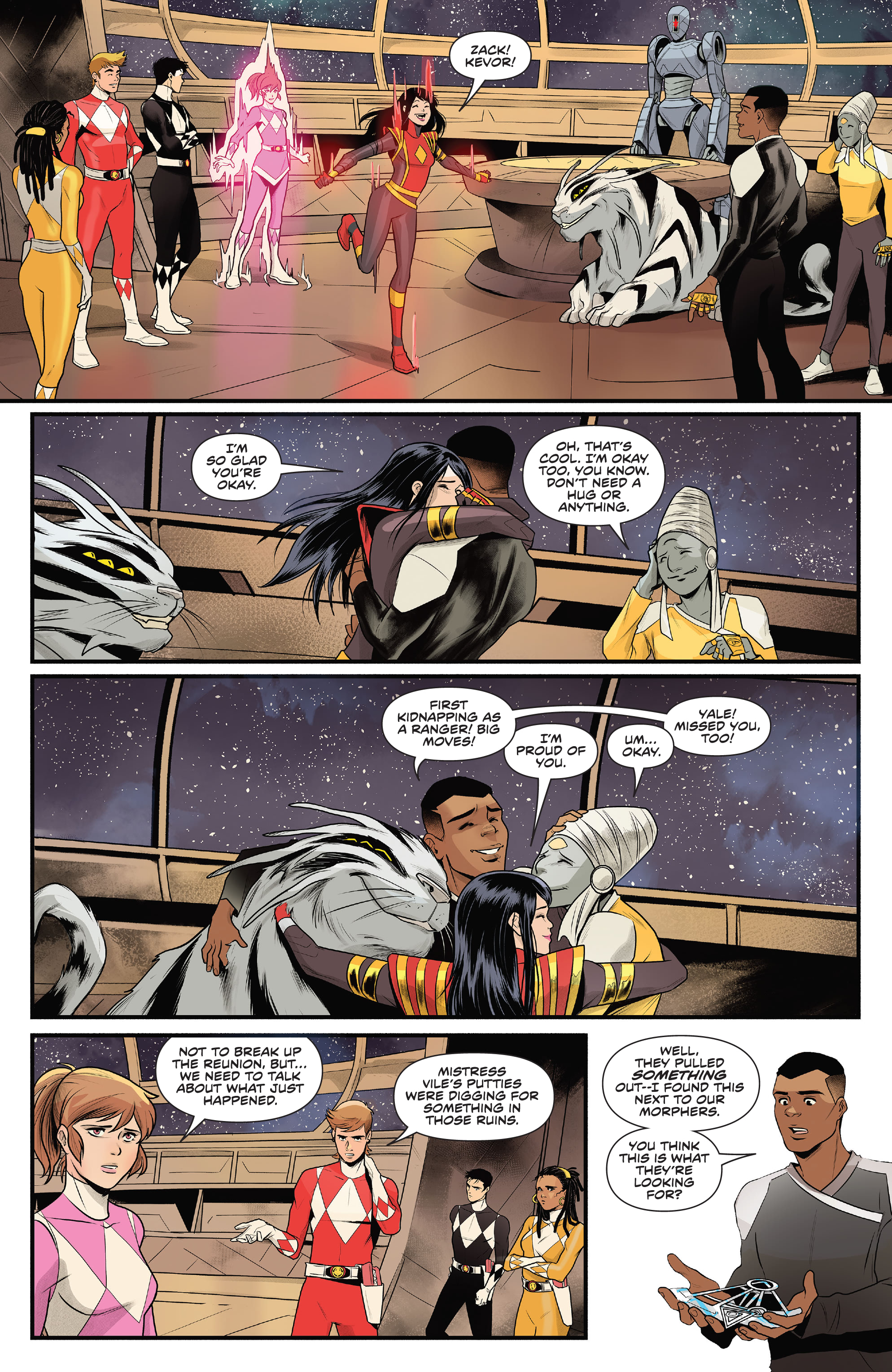 Read online Mighty Morphin Power Rangers comic -  Issue #105 - 22