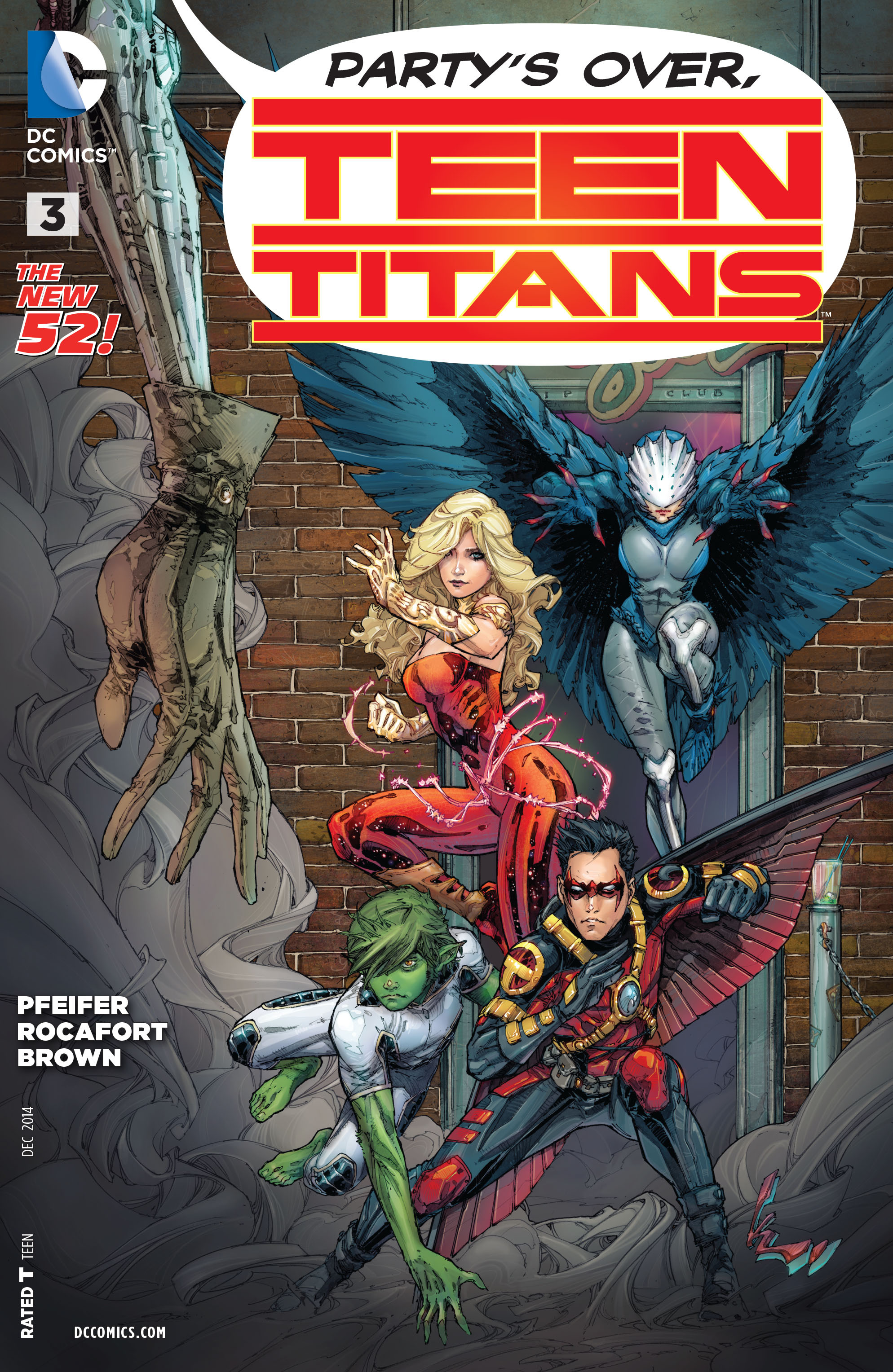 Read online Teen Titans (2014) comic -  Issue #3 - 1