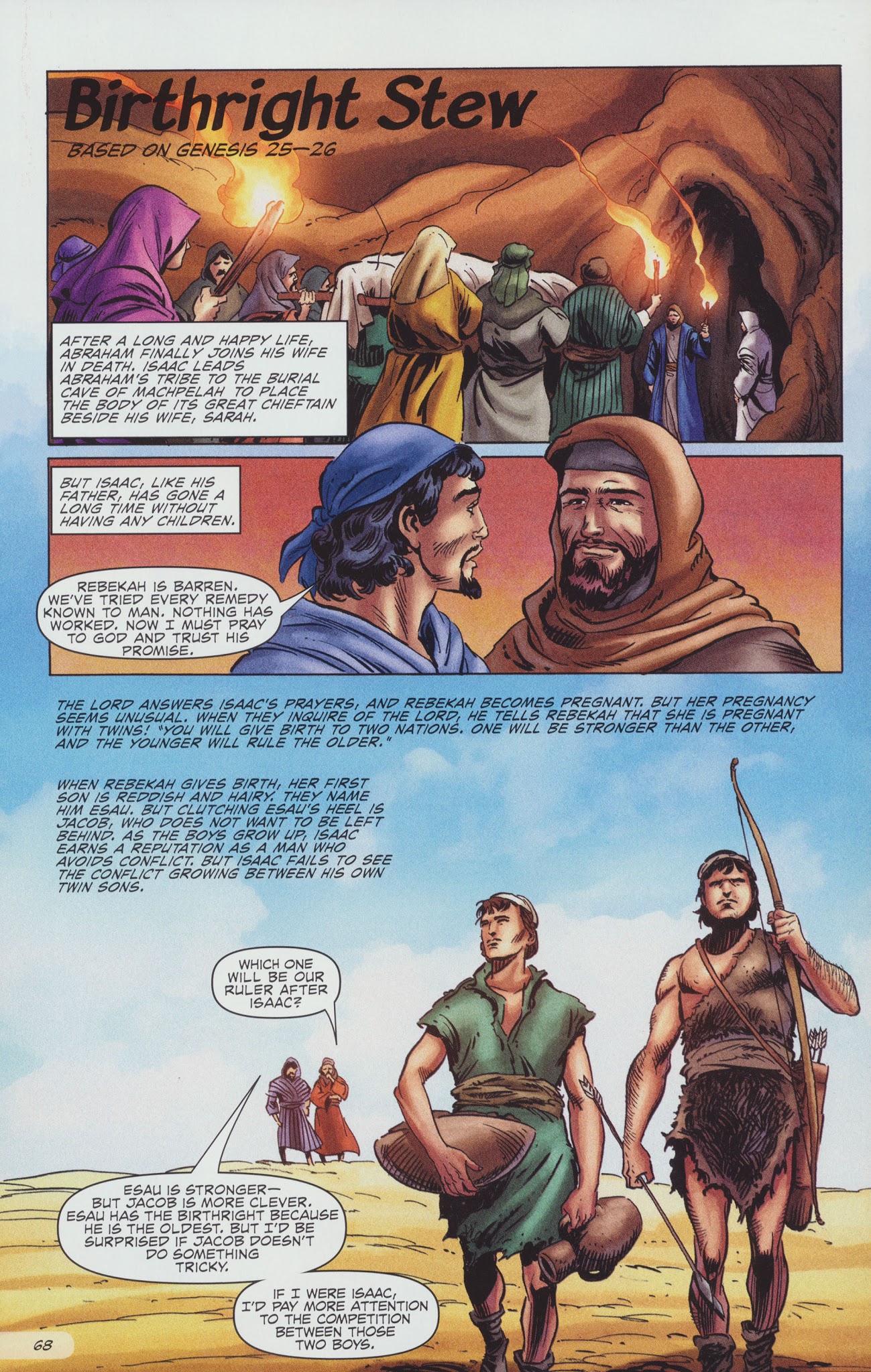 Read online The Action Bible comic -  Issue # TPB 1 - 72