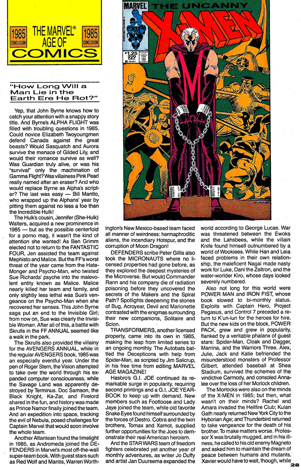 Read online Marvel Age comic -  Issue #110 - 29