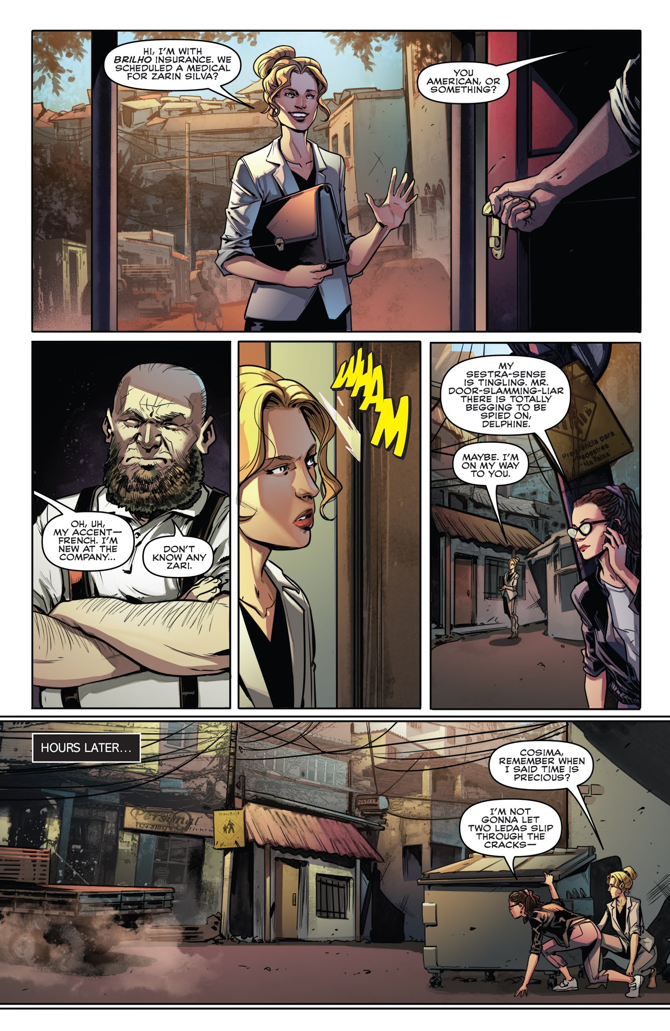 Read online Orphan Black: Crazy Science comic -  Issue #1 - 17