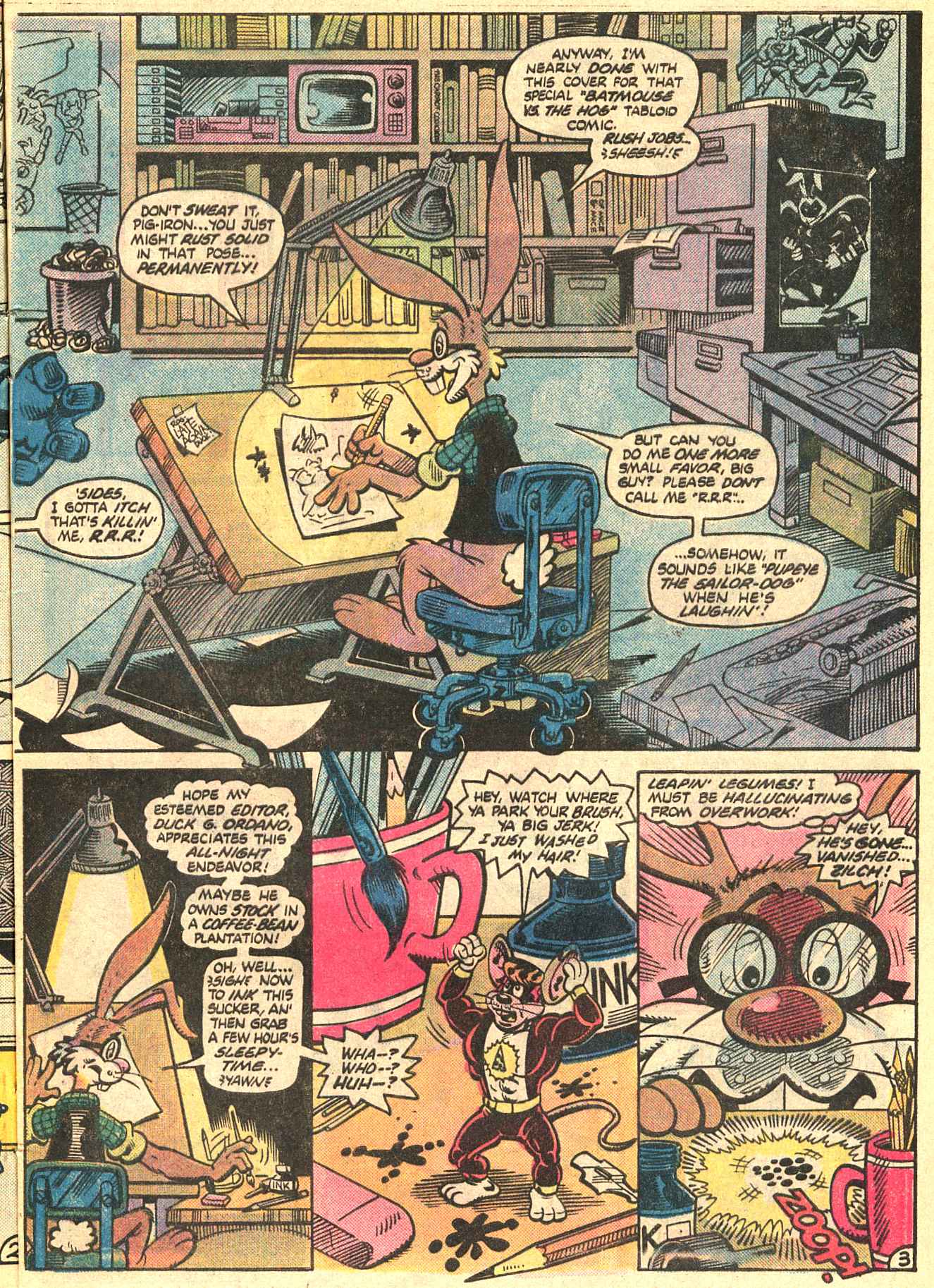 Read online Captain Carrot and His Amazing Zoo Crew! comic -  Issue #12 - 5