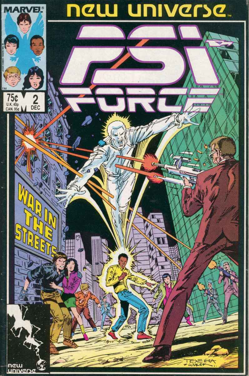 Read online Psi-Force comic -  Issue #2 - 1