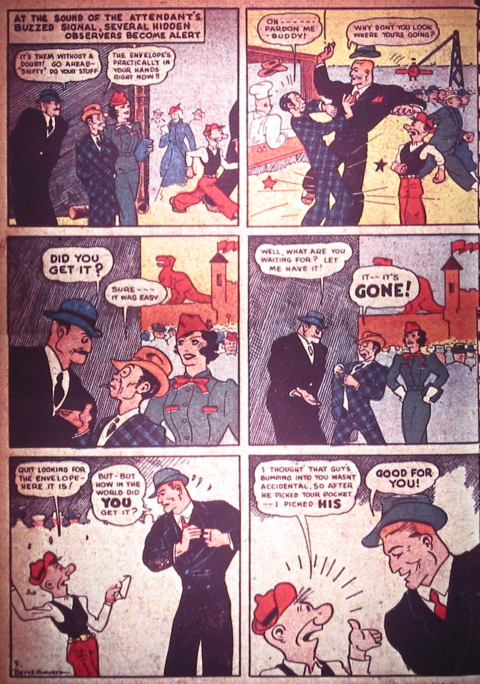 Read online Detective Comics (1937) comic -  Issue #3 - 56
