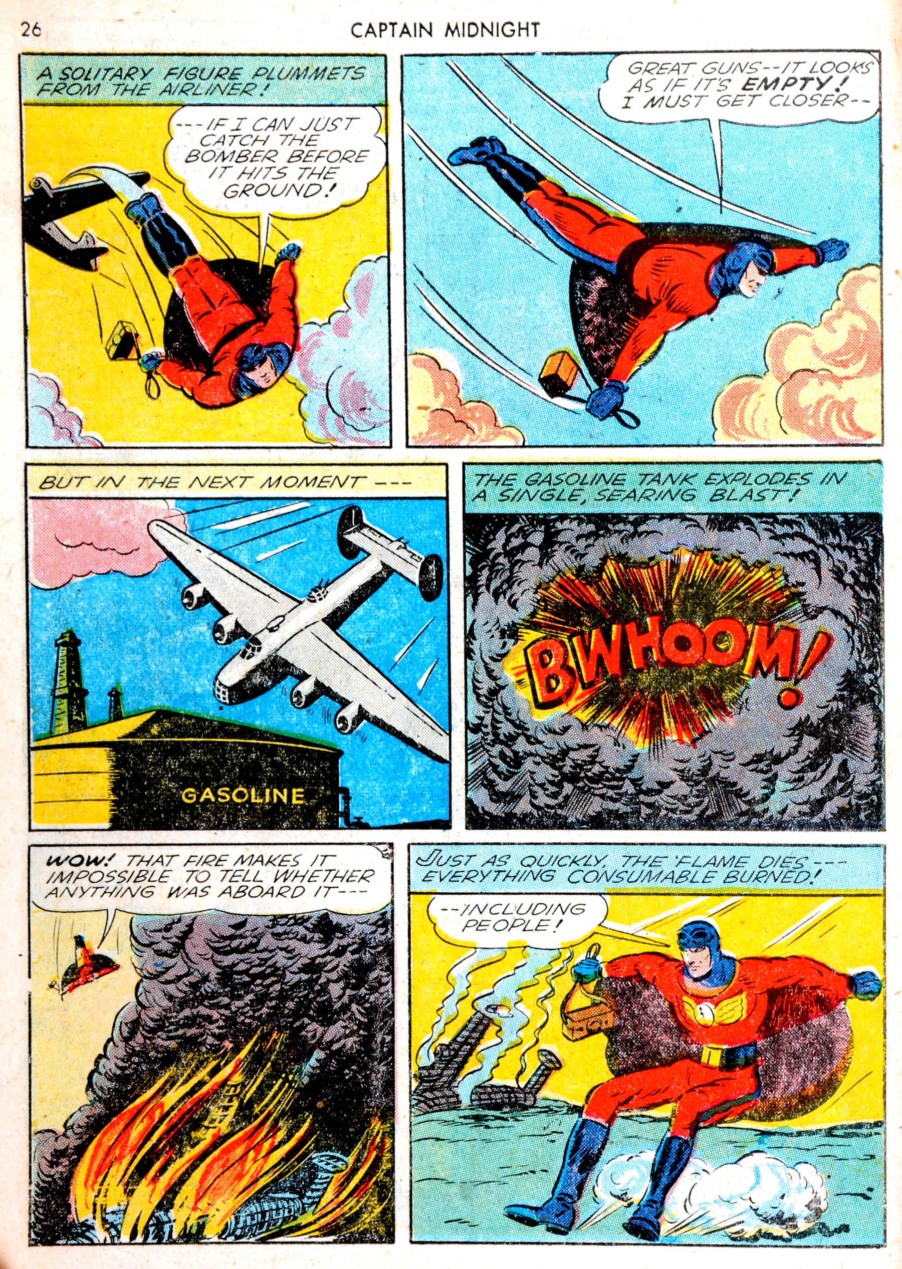 Read online Captain Midnight (1942) comic -  Issue #13 - 25