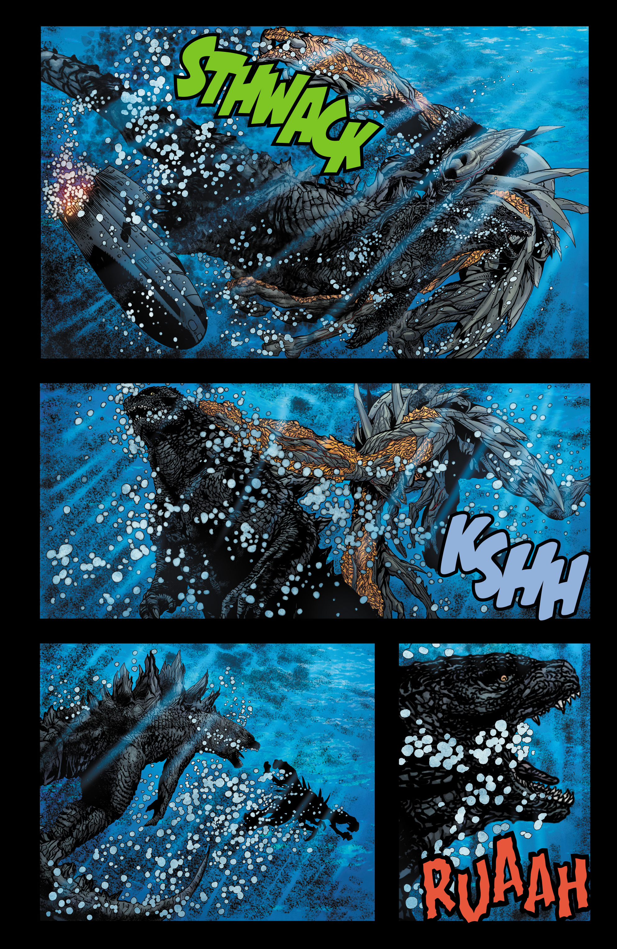 Read online Godzilla: Aftershock comic -  Issue # TPB - 45