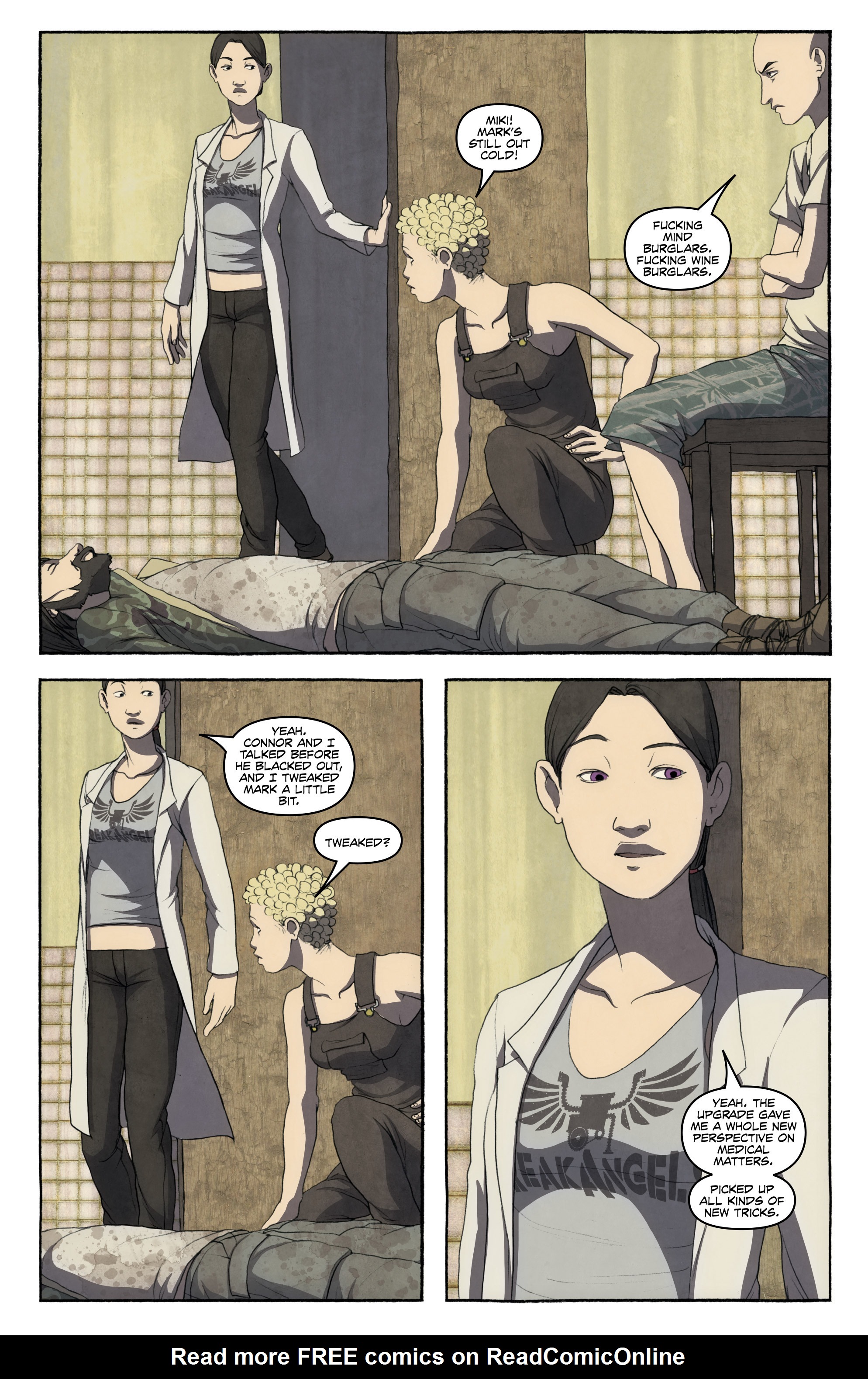 Read online FreakAngels comic -  Issue #5 - 116