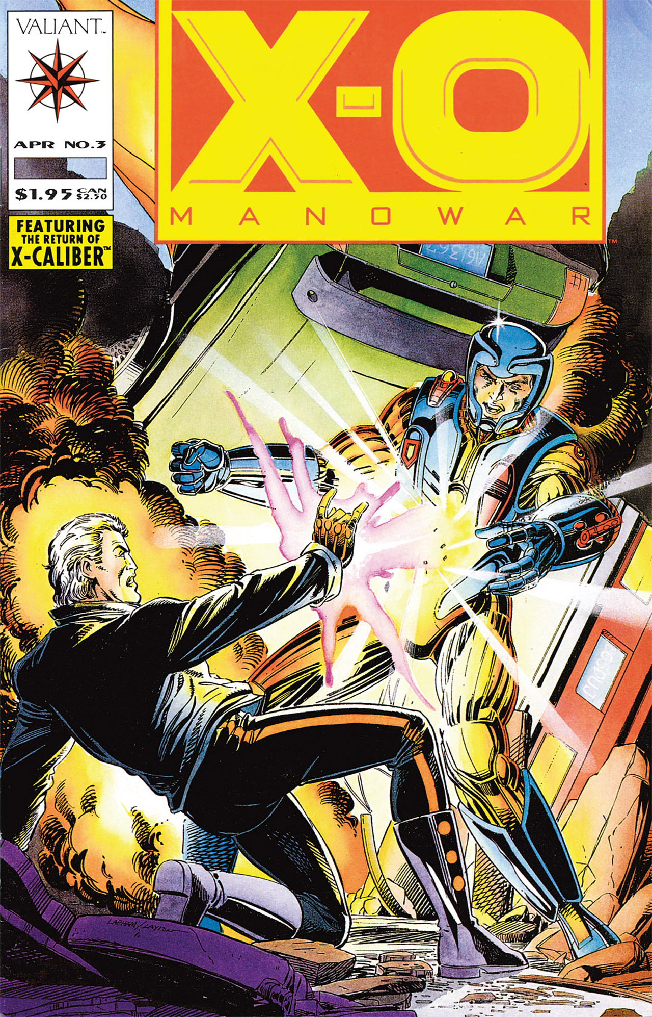 Read online X-O Manowar (1992) comic -  Issue #3 - 1