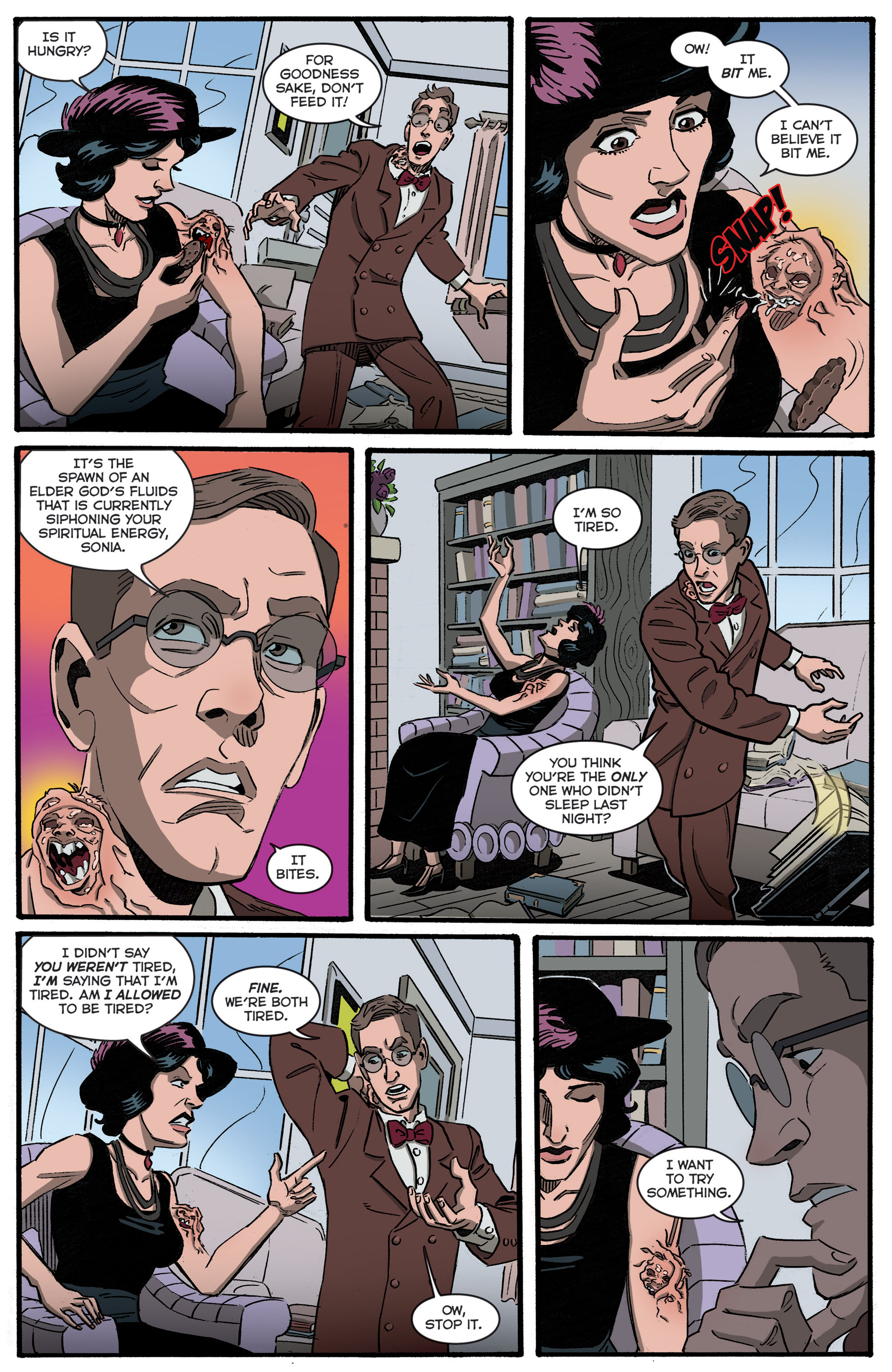 Read online Herald: Lovecraft & Tesla - Bundles of Joy comic -  Issue #2 - 9