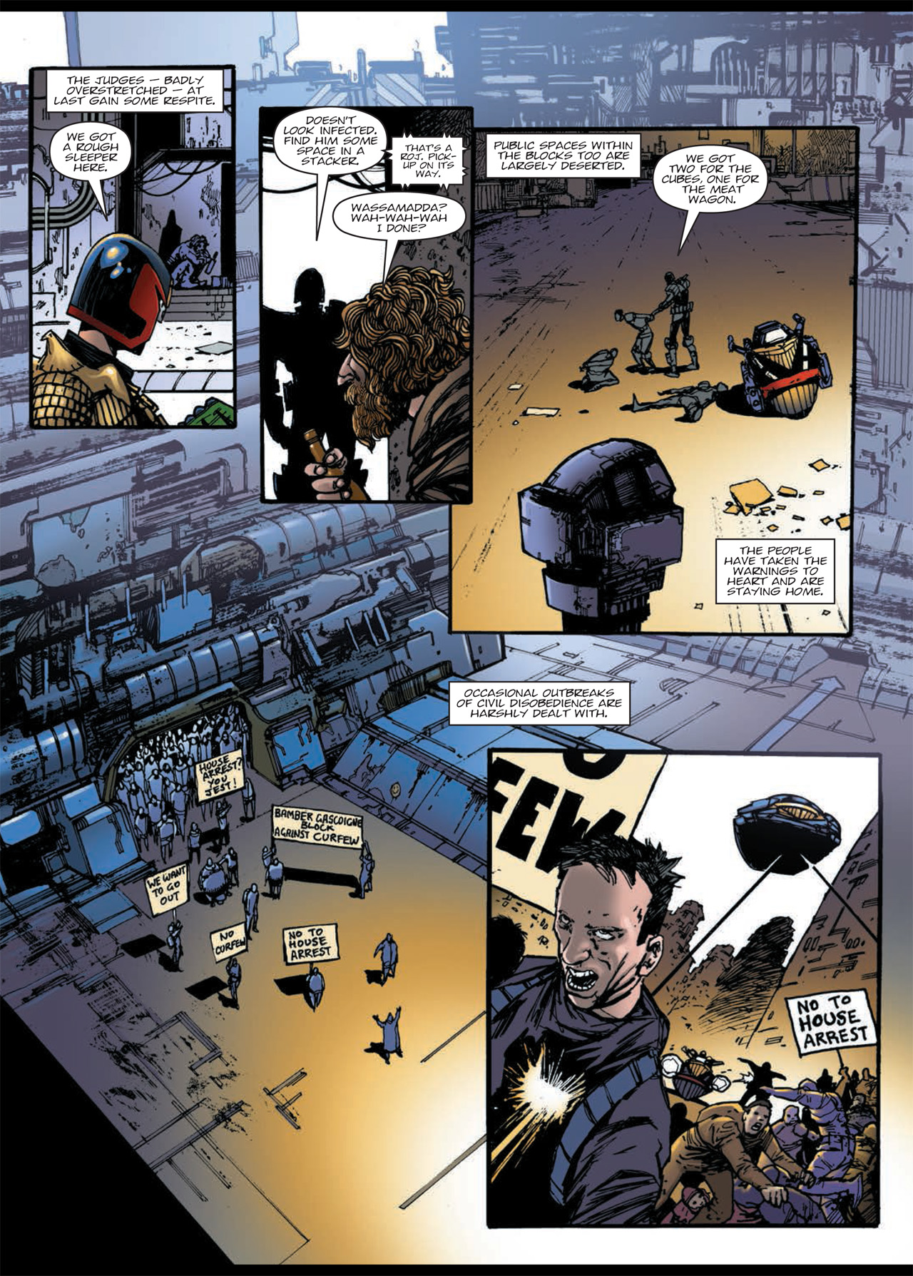 Read online Judge Dredd: Day of Chaos: Endgame comic -  Issue # TPB (Part 2) - 23