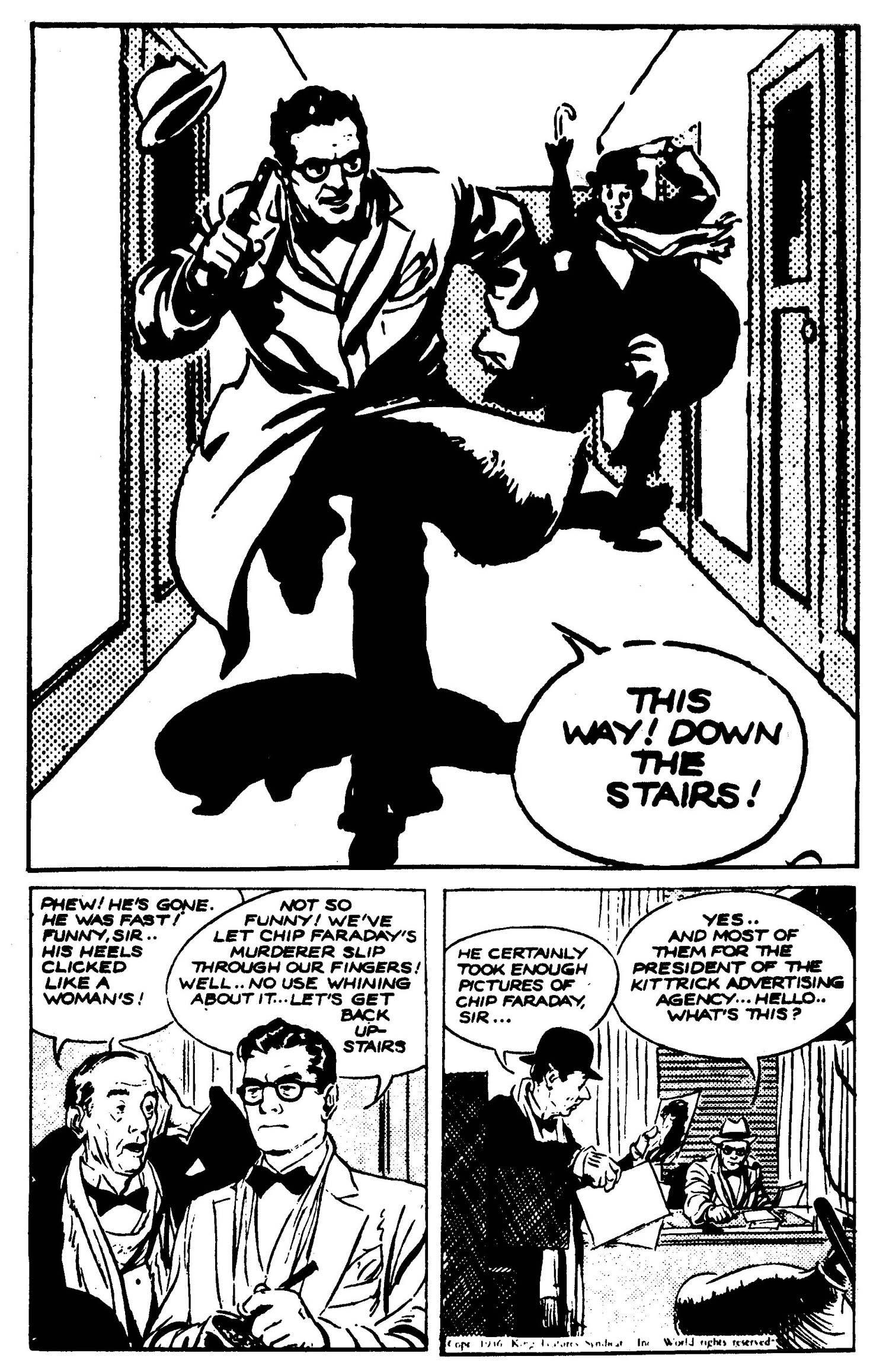 Read online Official Rip Kirby comic -  Issue #1 - 17