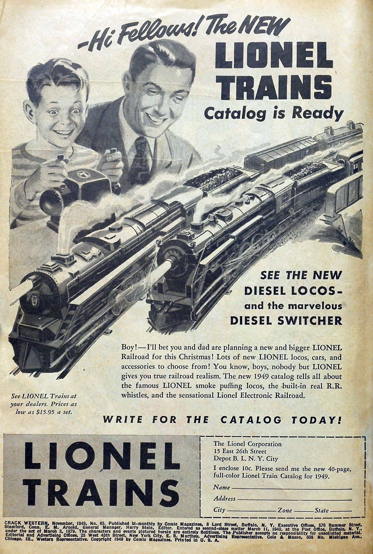 Read online Crack Western comic -  Issue #63 - 2