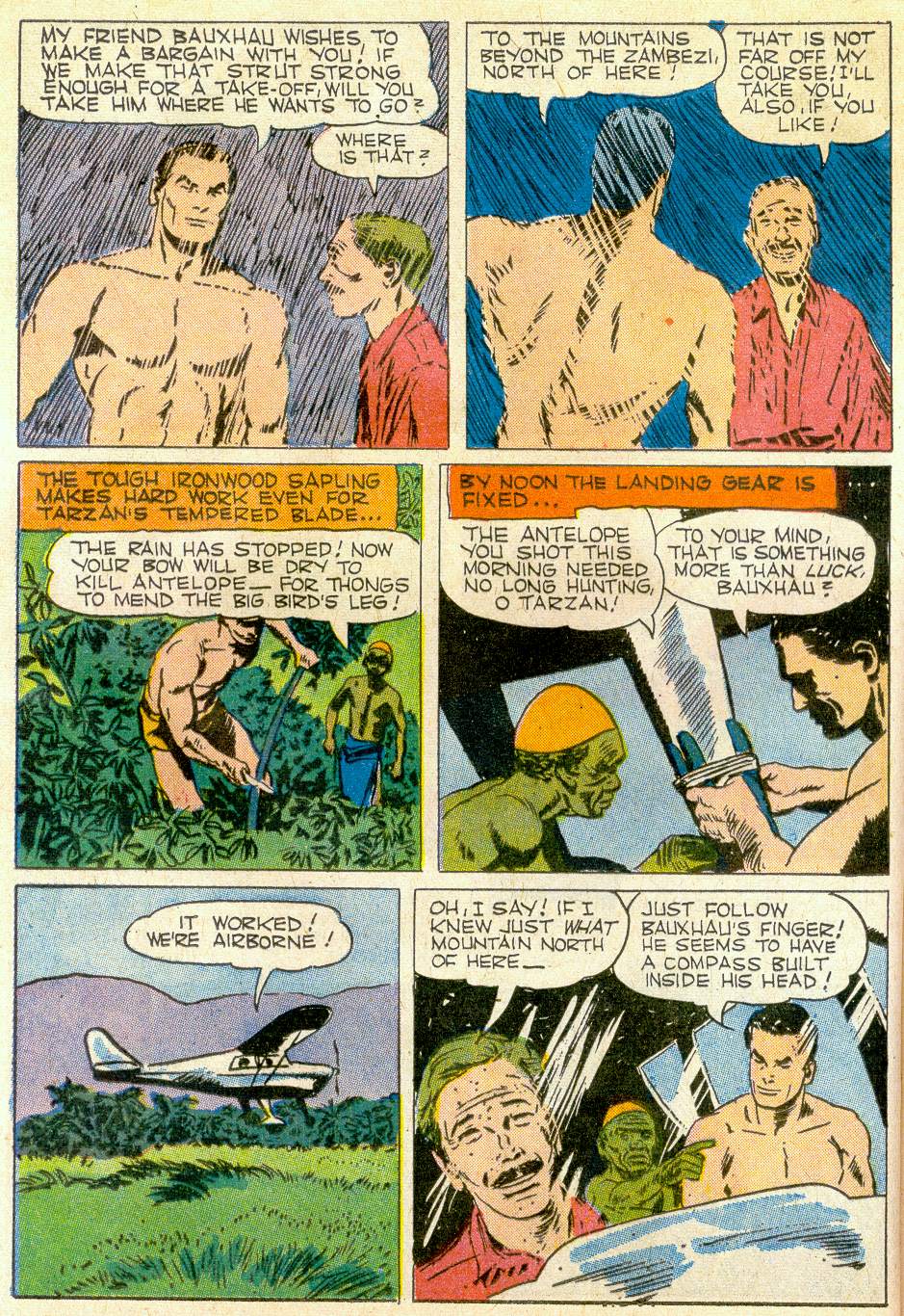 Read online Tarzan (1948) comic -  Issue #120 - 12